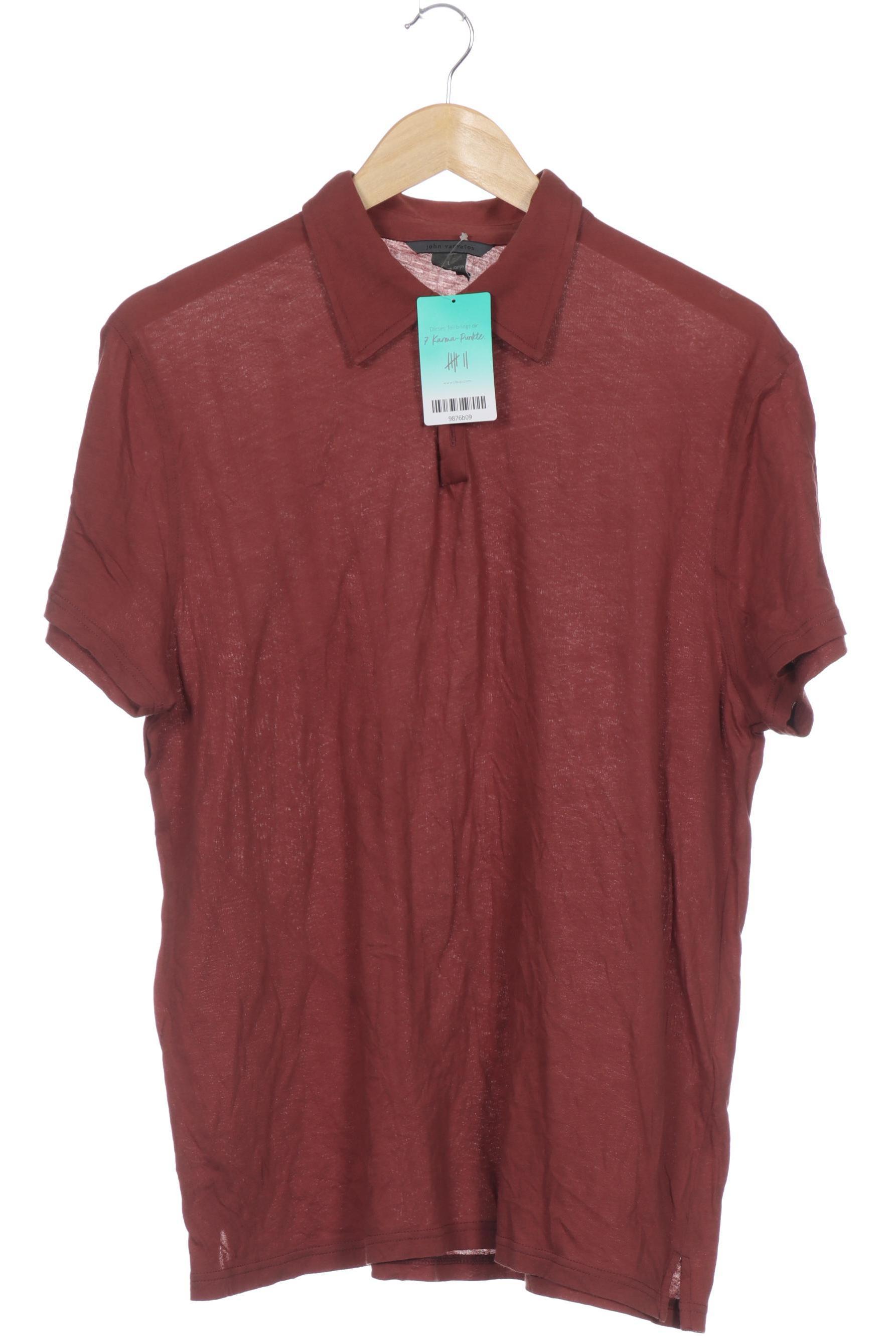 

John Varvatos Herren Poloshirt, rot, Gr.