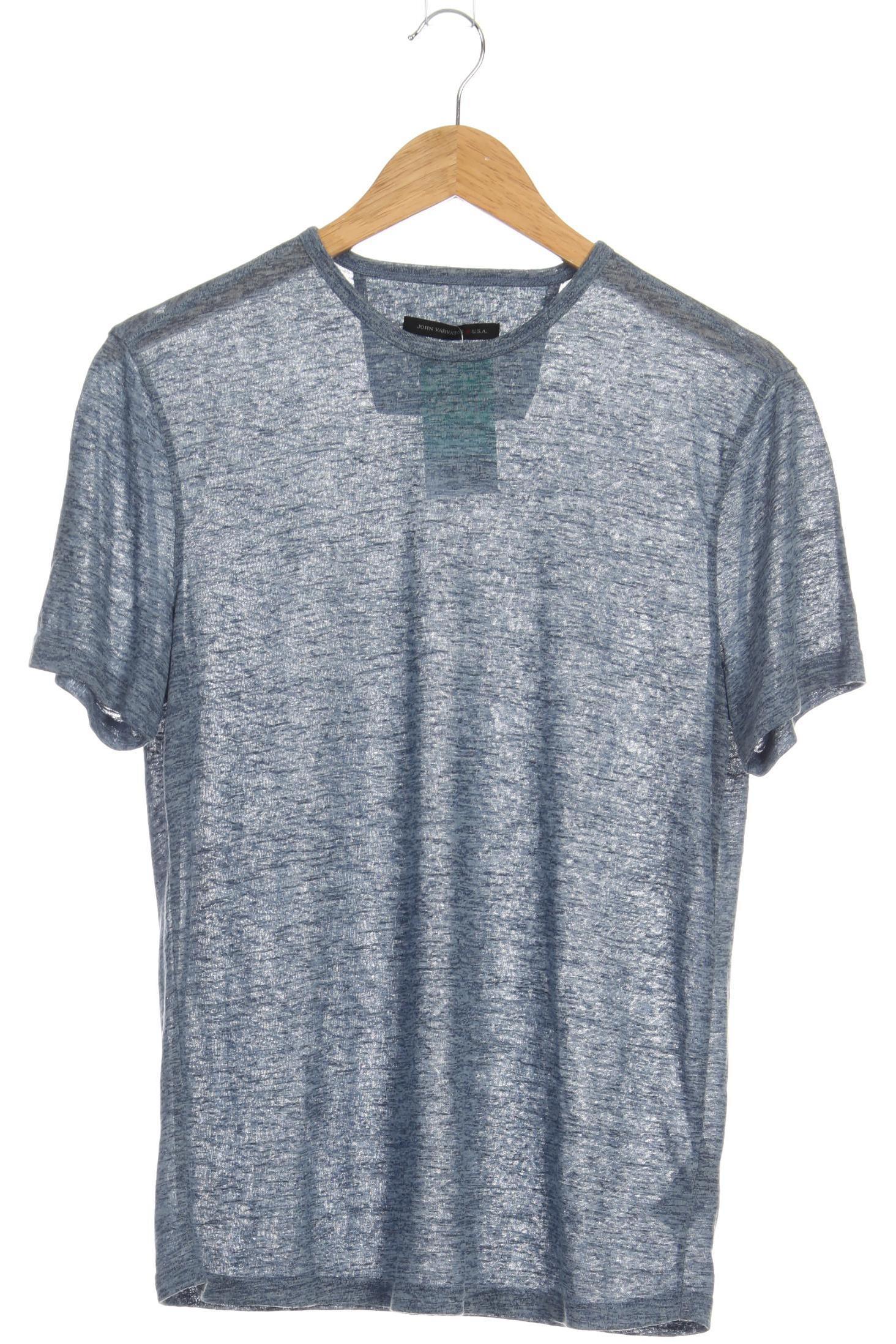 

John Varvatos Herren T-Shirt, blau, Gr.