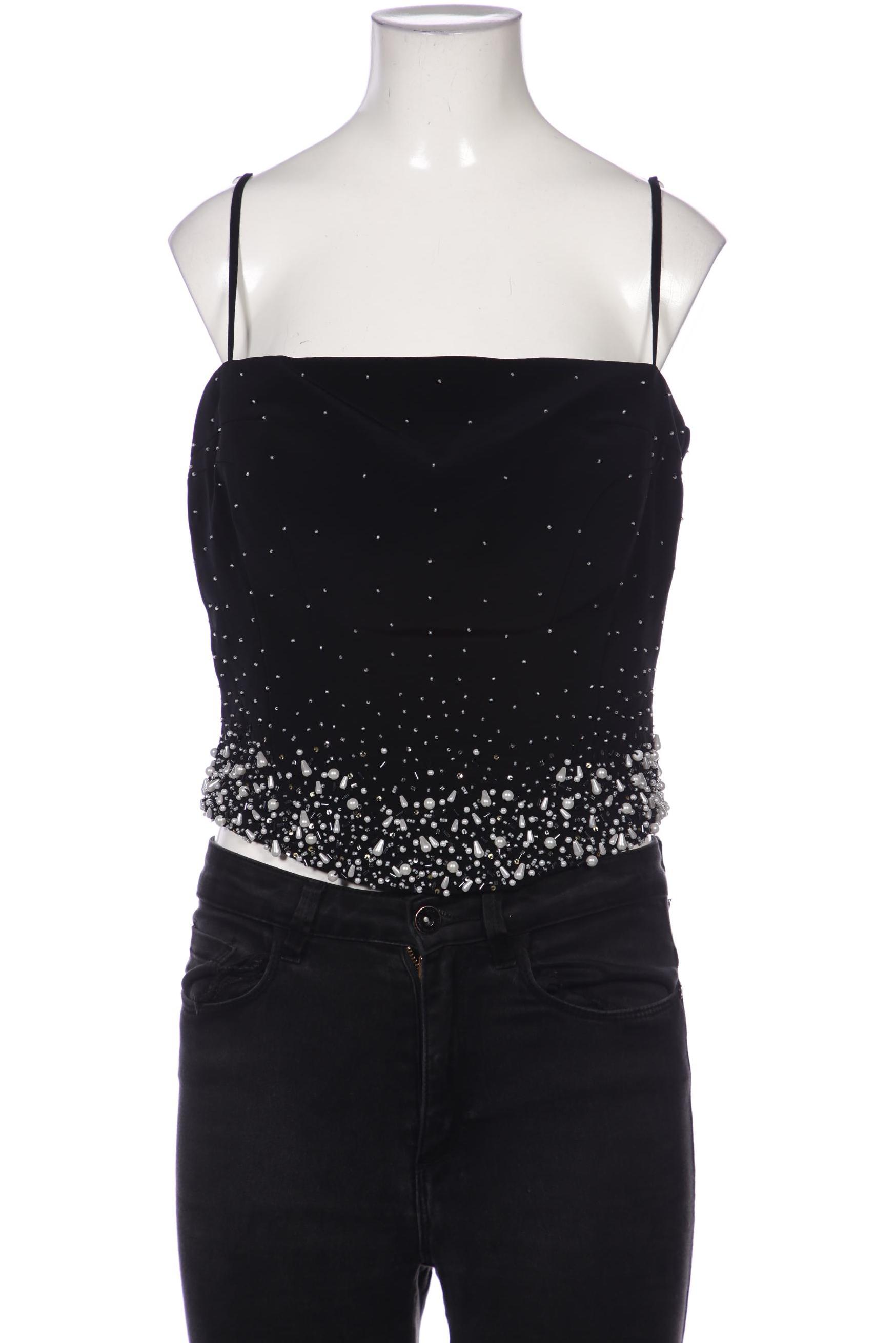 

John Charles Damen Bluse, schwarz