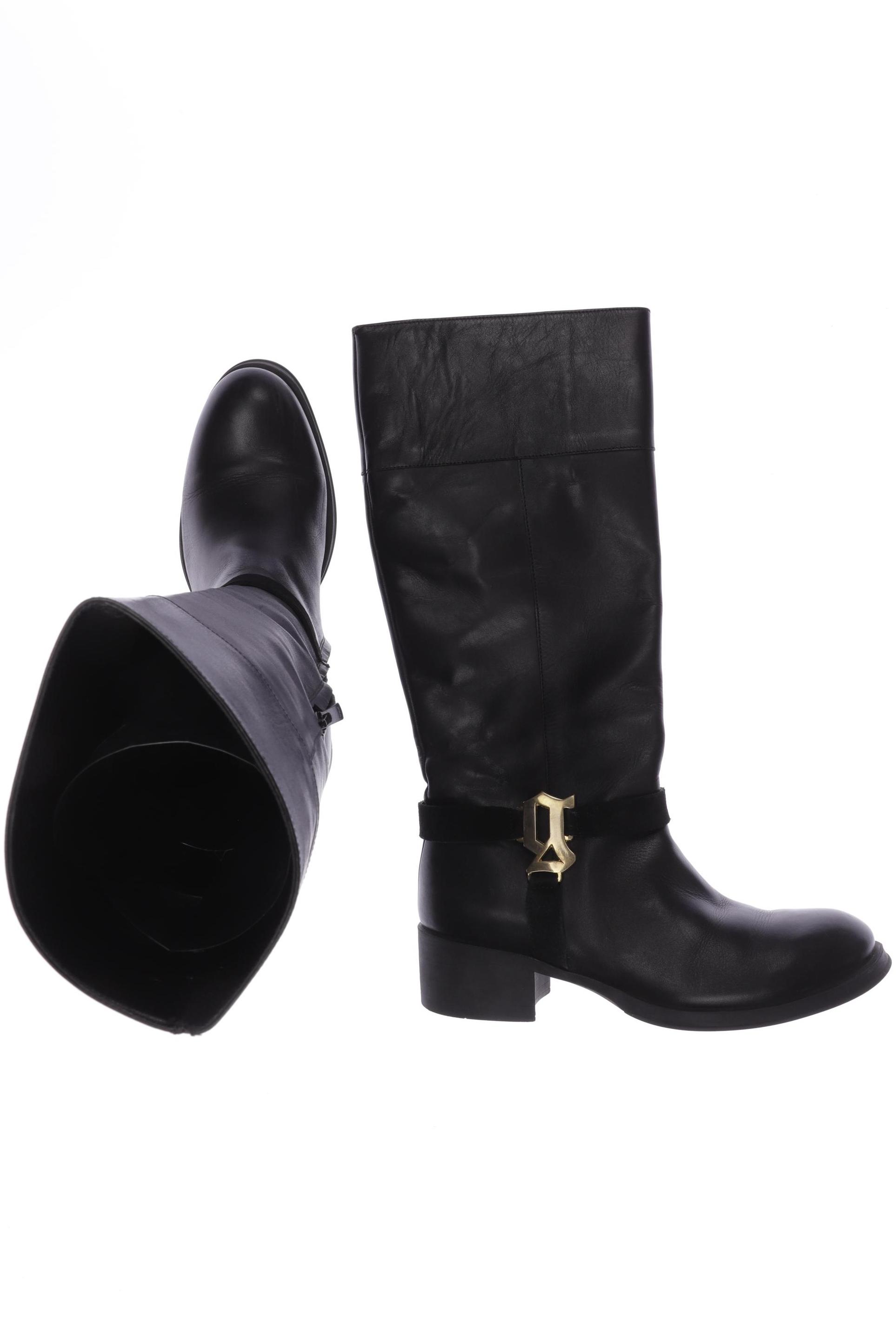 

John Galliano Damen Stiefel, schwarz, Gr. 39