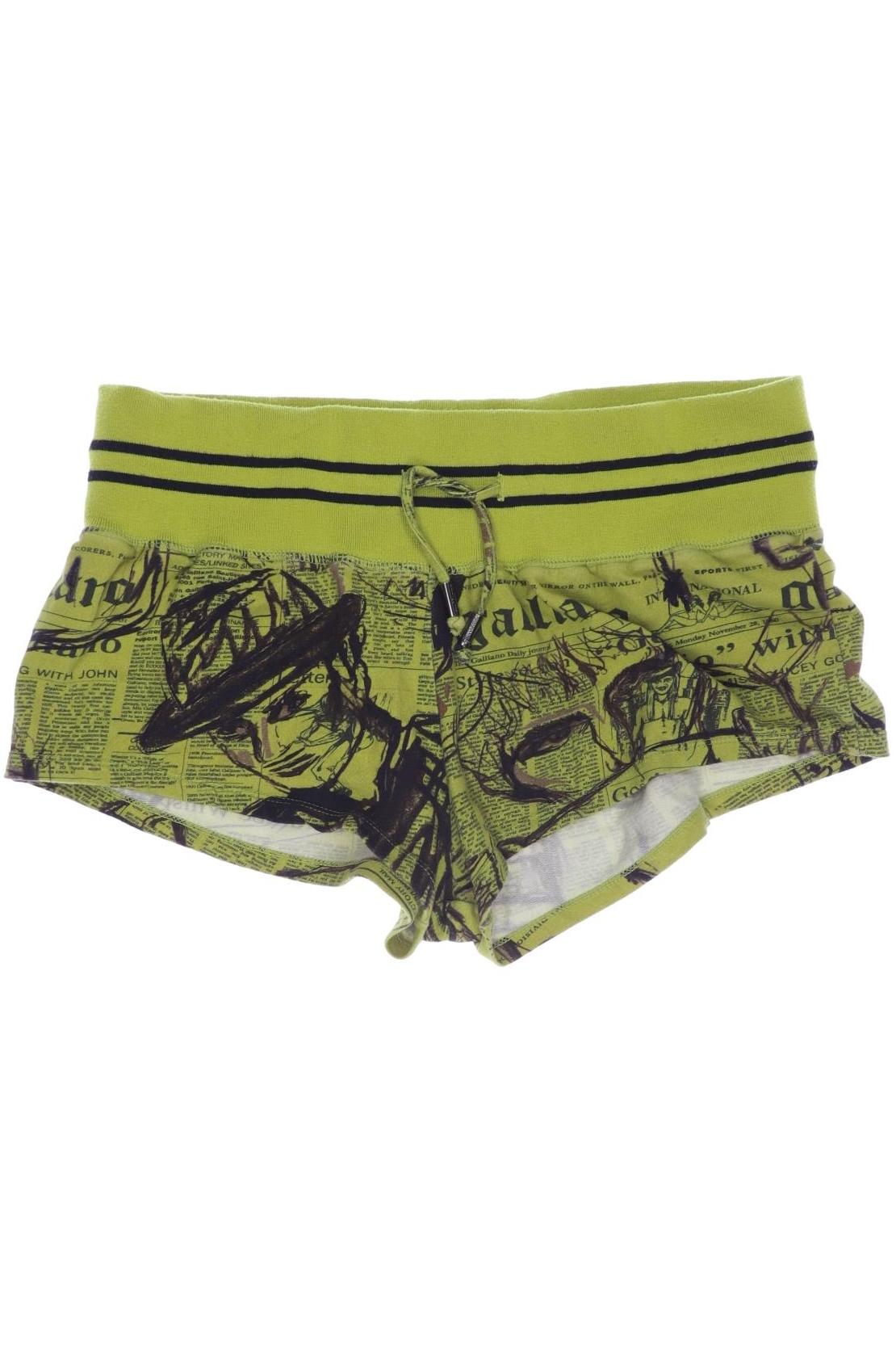

John Galliano Damen Shorts, hellgrün, Gr. 31