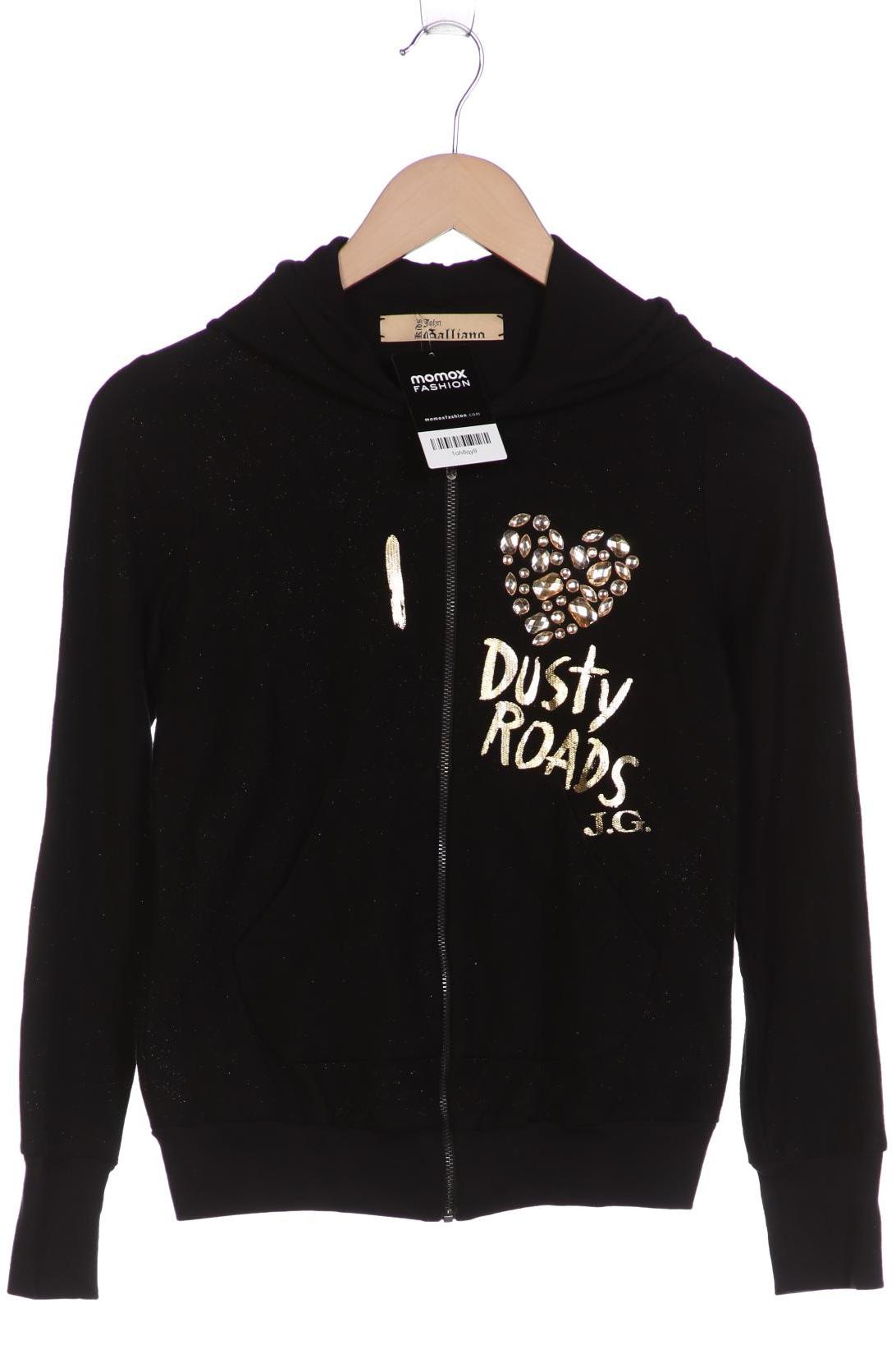 

John Galliano Damen Kapuzenpullover, schwarz