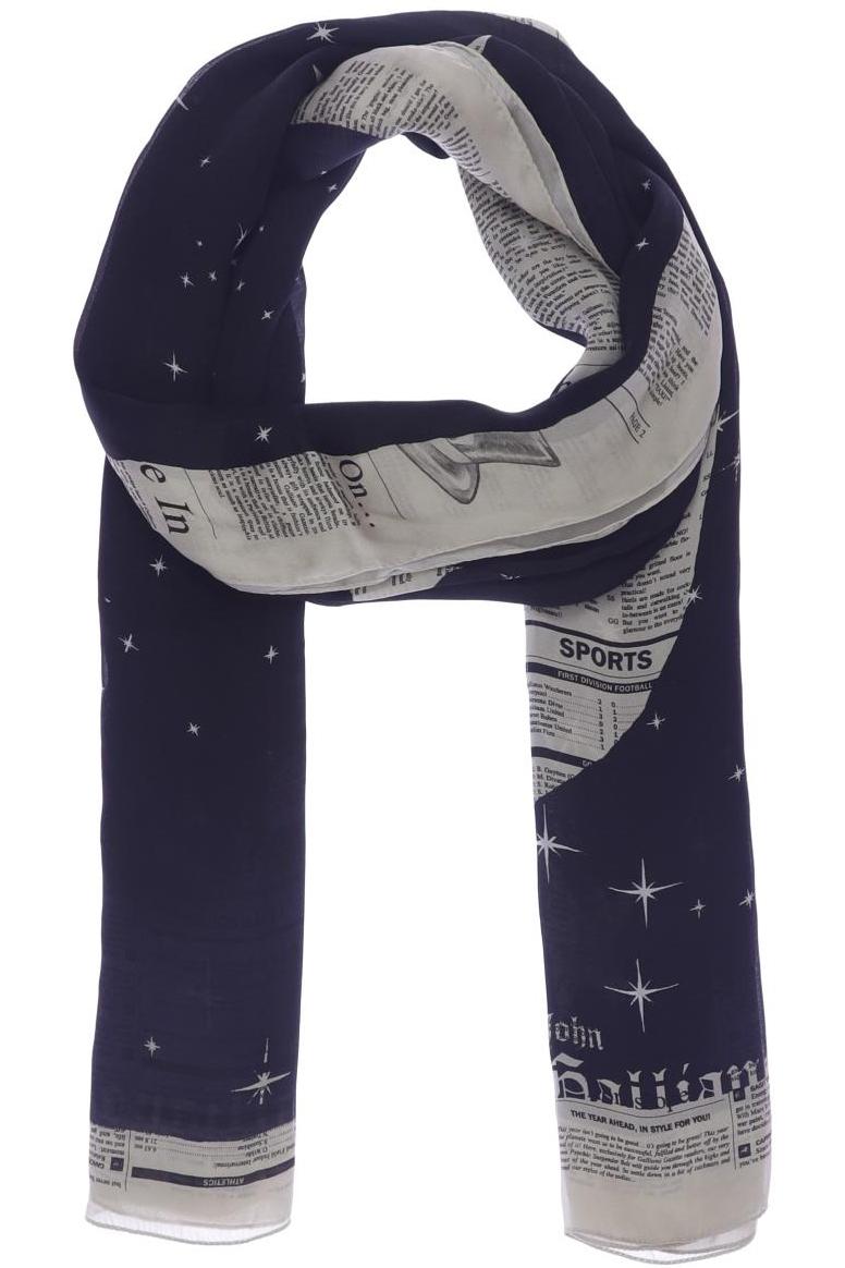 

John Galliano Damen Schal, schwarz, Gr.