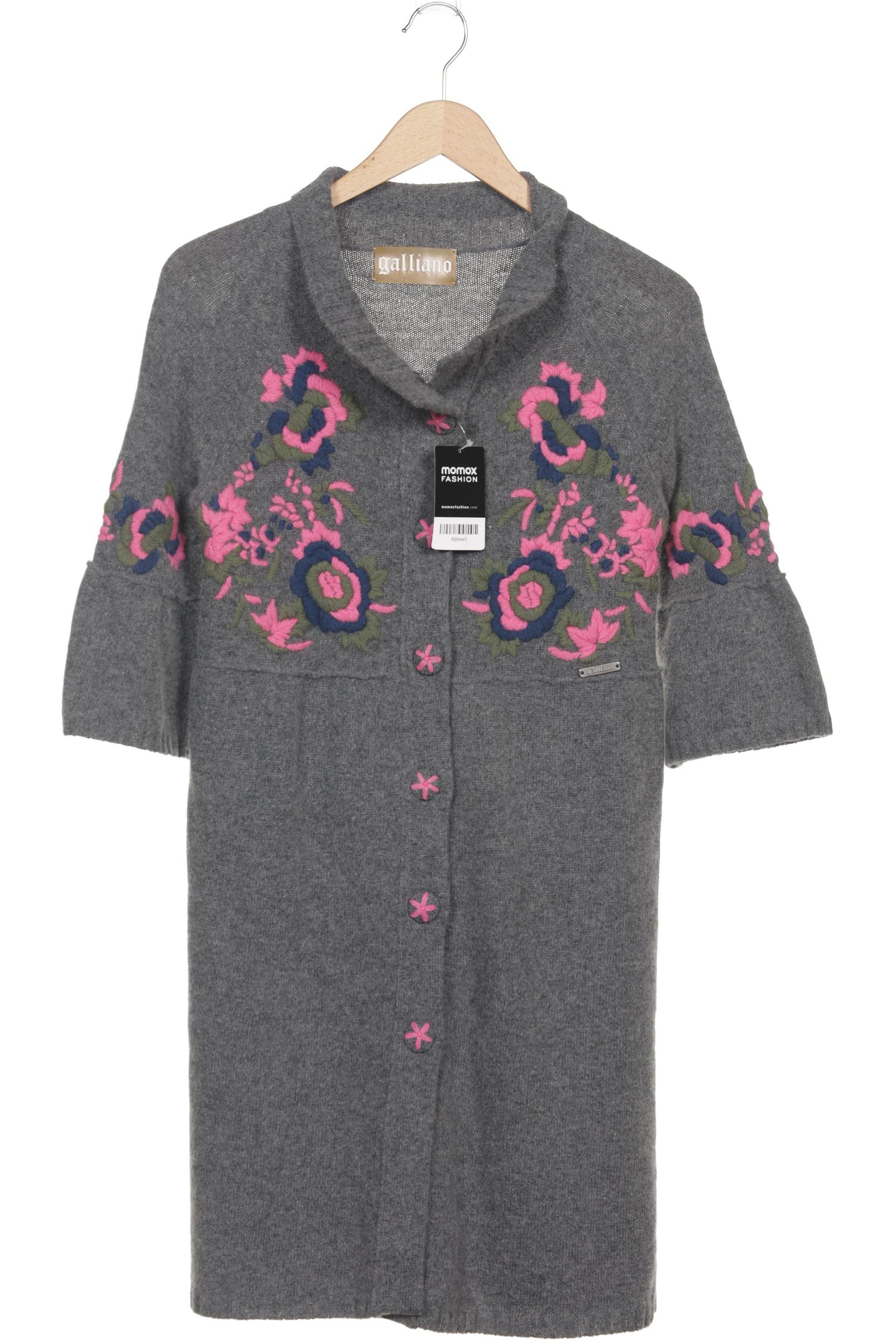 

John Galliano Damen Strickjacke, grau, Gr. 36
