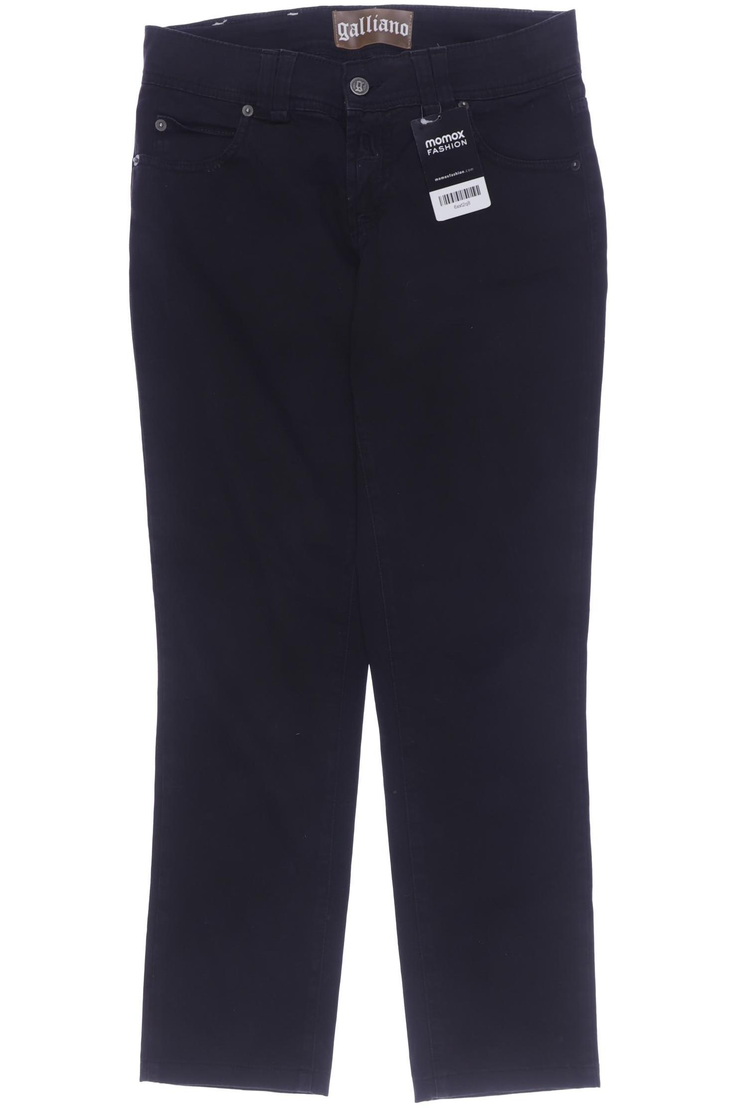 

John Galliano Damen Stoffhose, schwarz