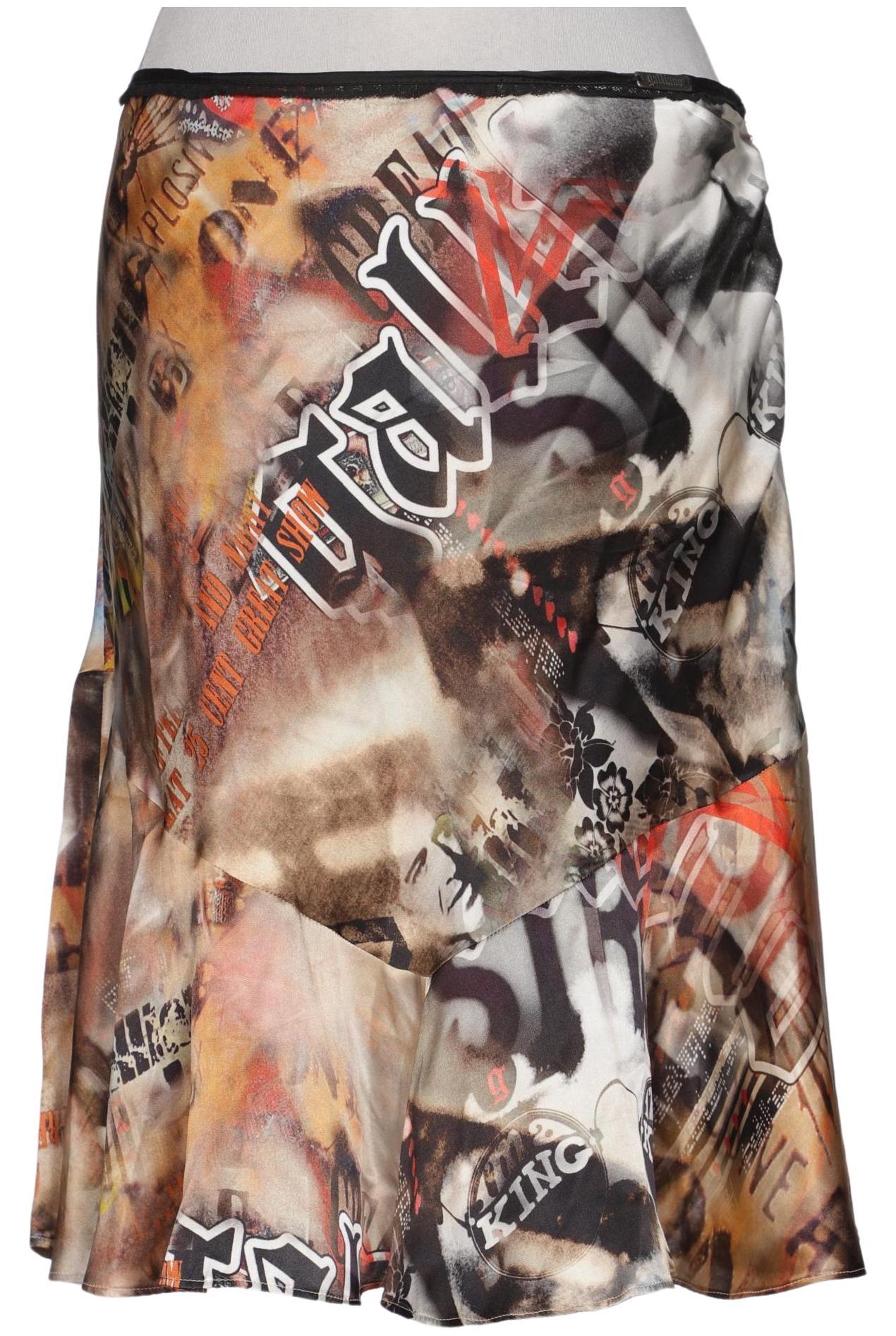 

John Galliano Damen Rock, braun, Gr. 38