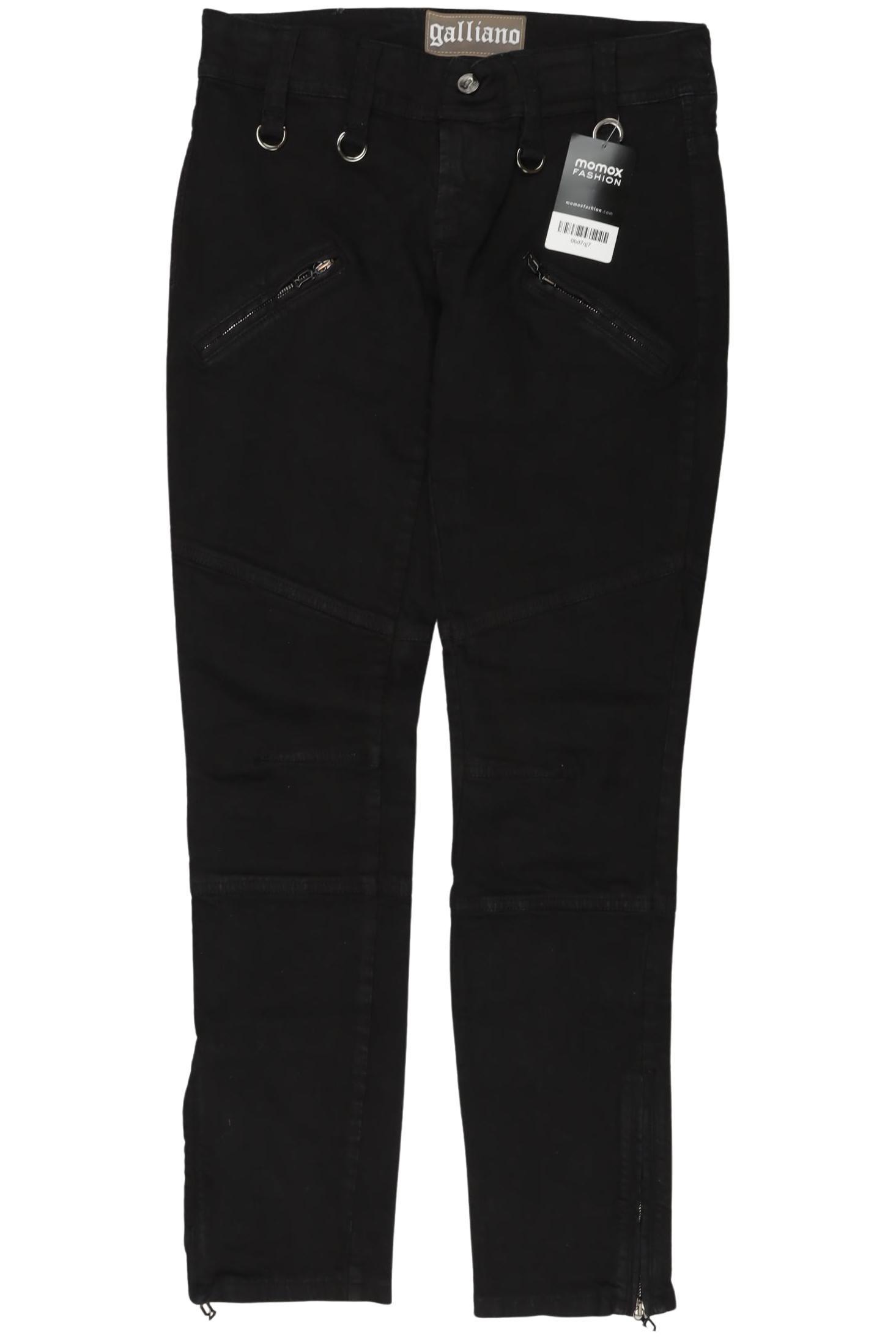 

John Galliano Damen Jeans, schwarz, Gr. 29