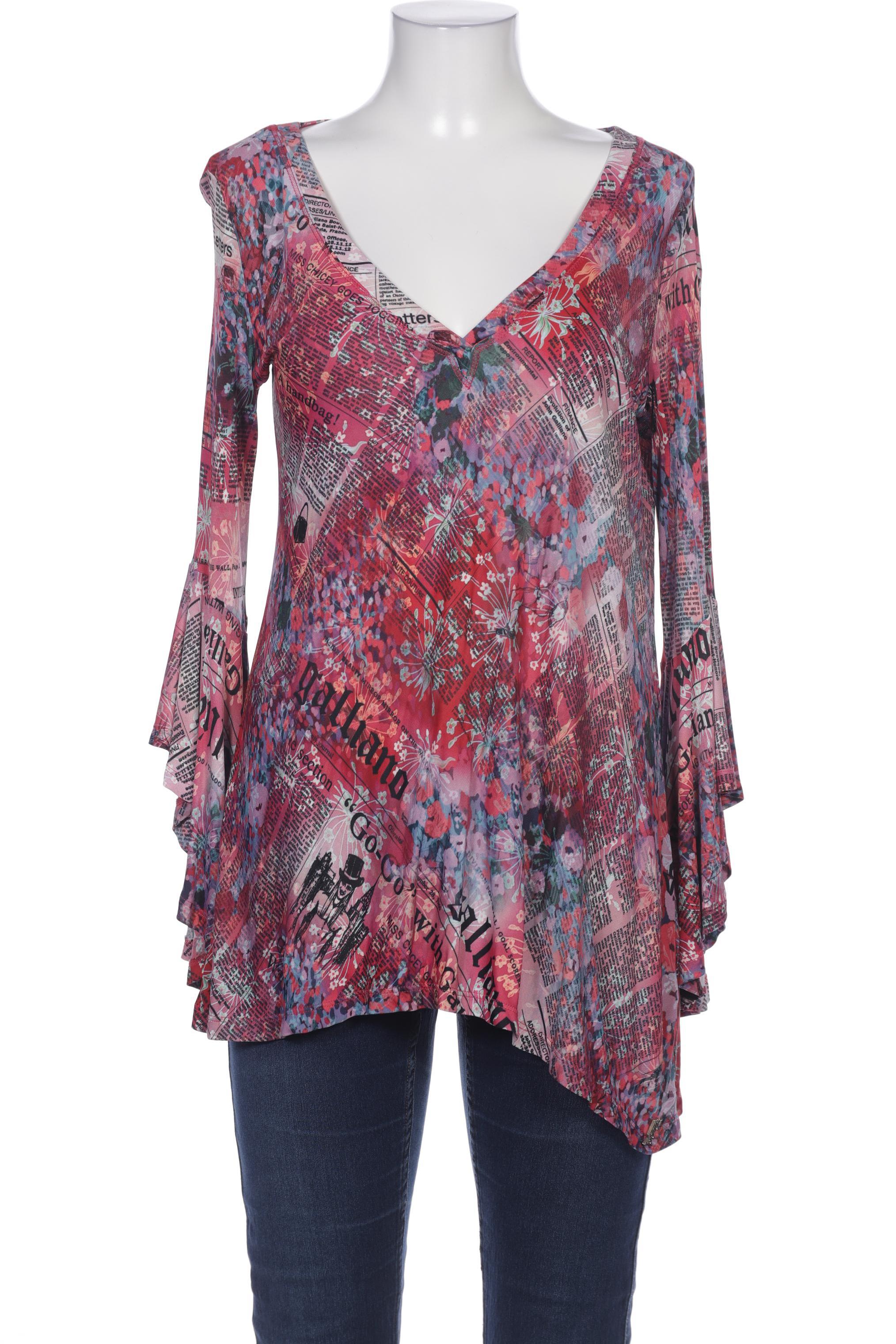 

John Galliano Damen Bluse, pink, Gr. 42