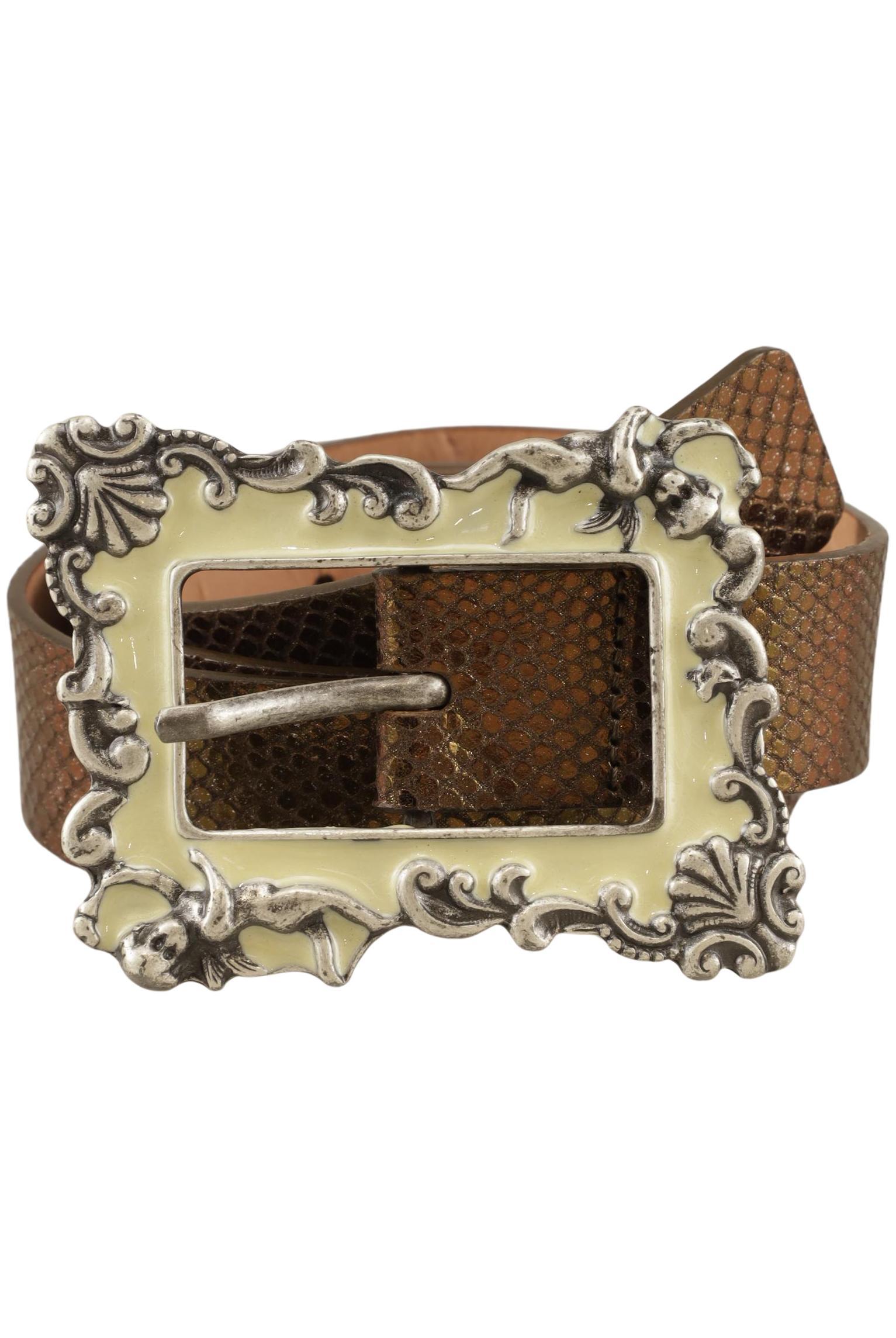 Thumbnail - John Galliano Damen Gürtel, braun, Gr. 90