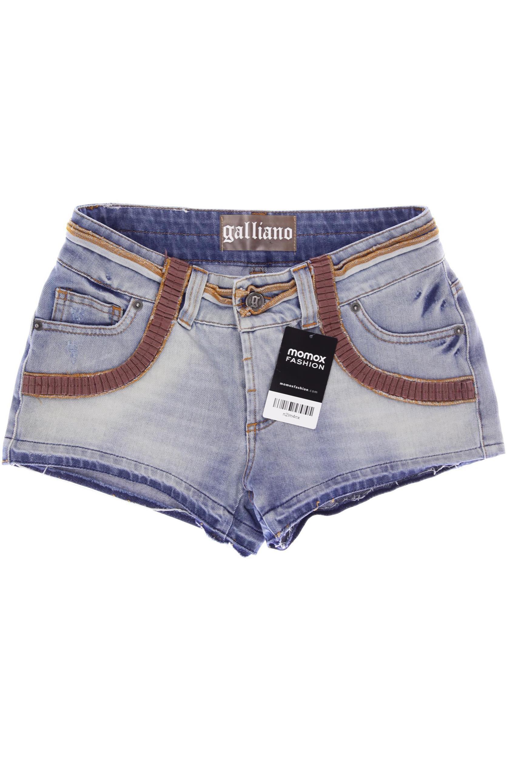 

John Galliano Damen Shorts, blau