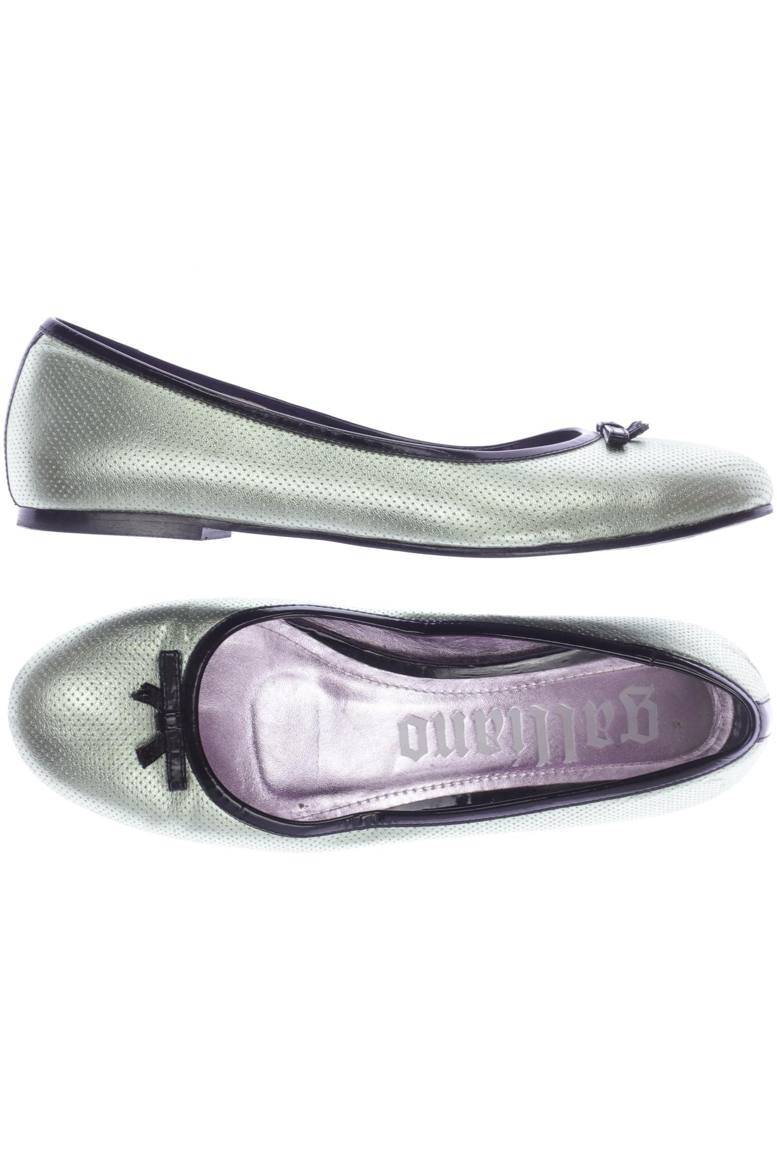 

John Galliano Damen Ballerinas, hellgrün