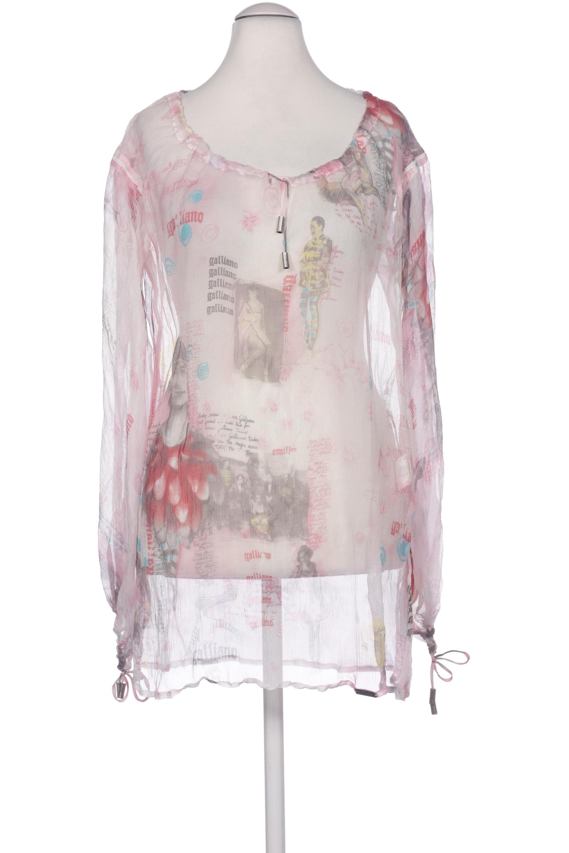 

John Galliano Damen Bluse, pink, Gr. 38