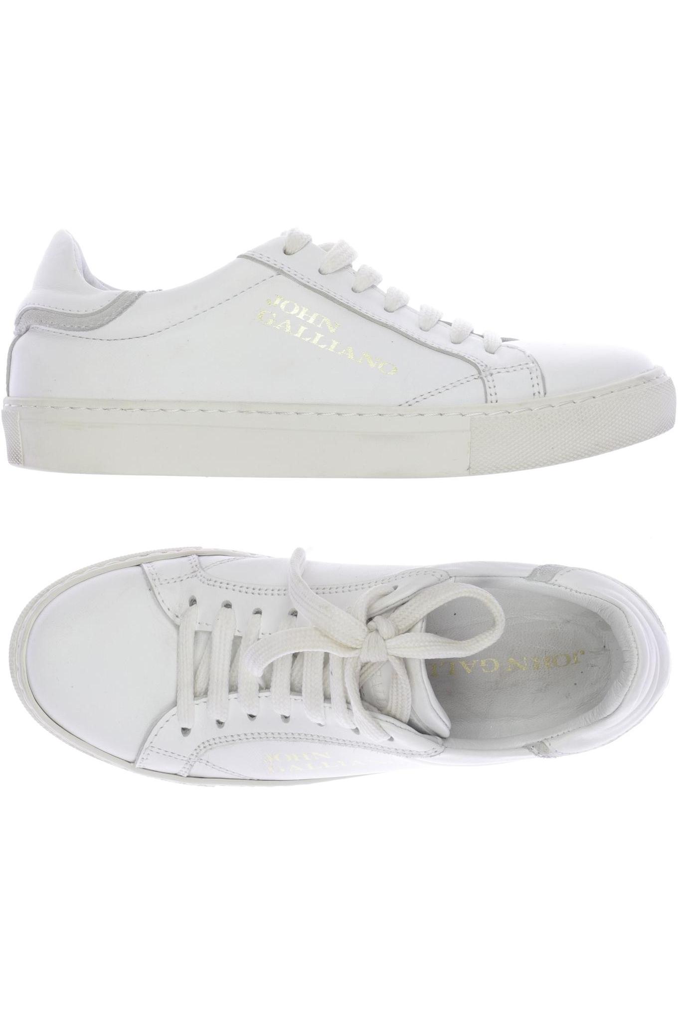 

John Galliano Damen Sneakers, weiß