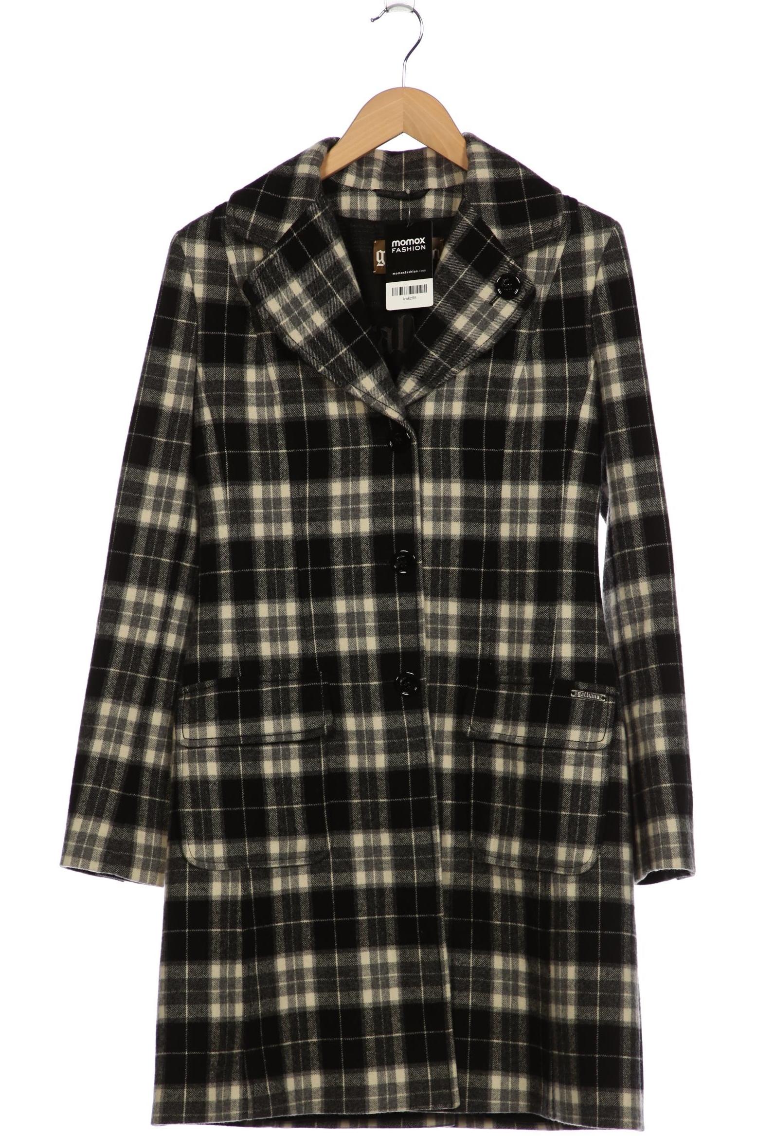 

John Galliano Damen Mantel, schwarz, Gr. 42