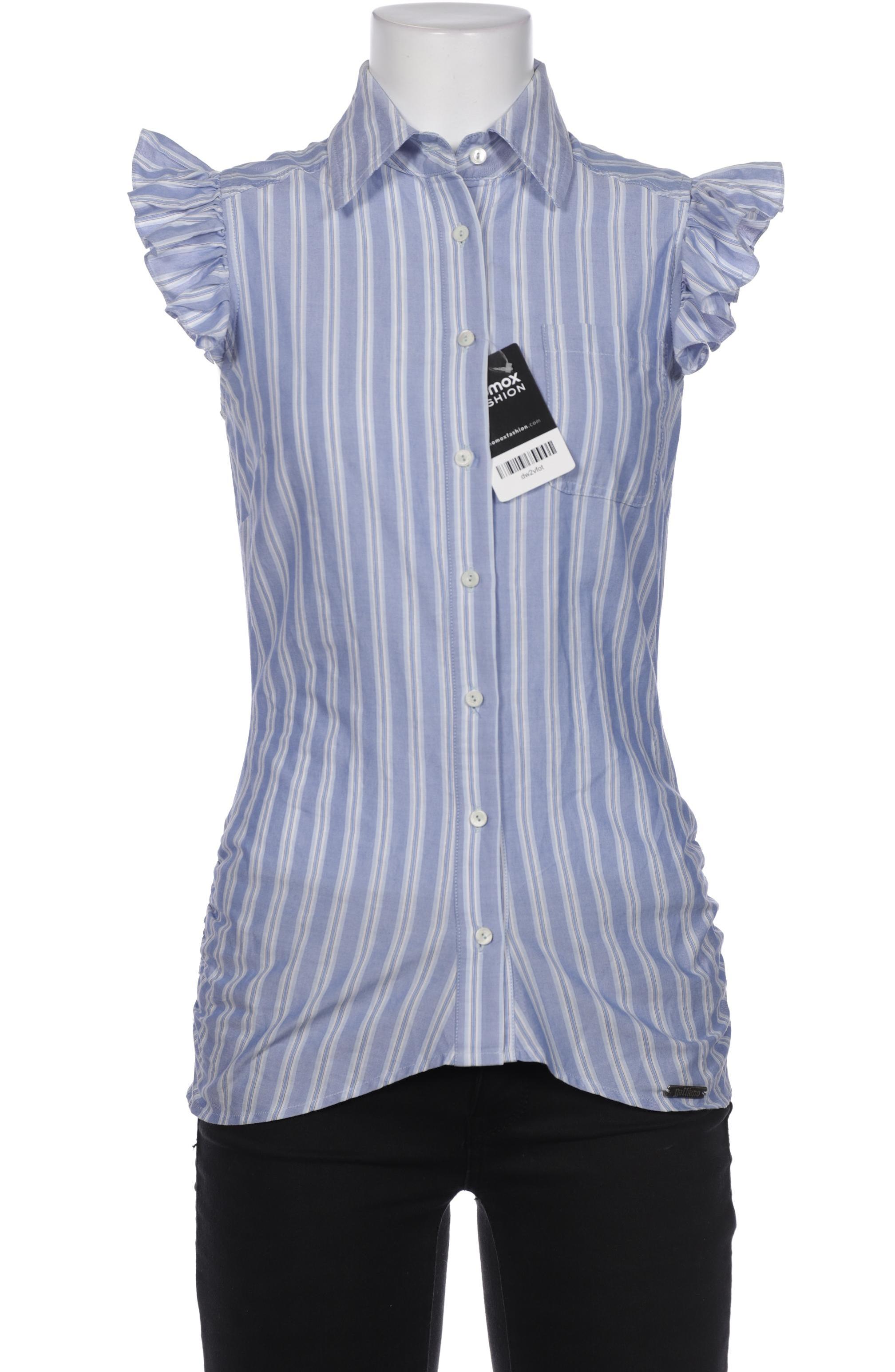 Thumbnail - John Galliano Damen Bluse, blau, Gr. 40