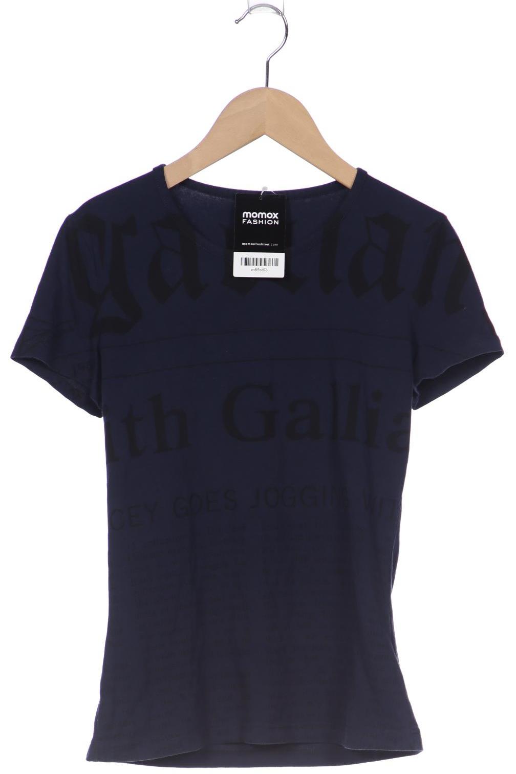 

John Galliano Damen T-Shirt, marineblau