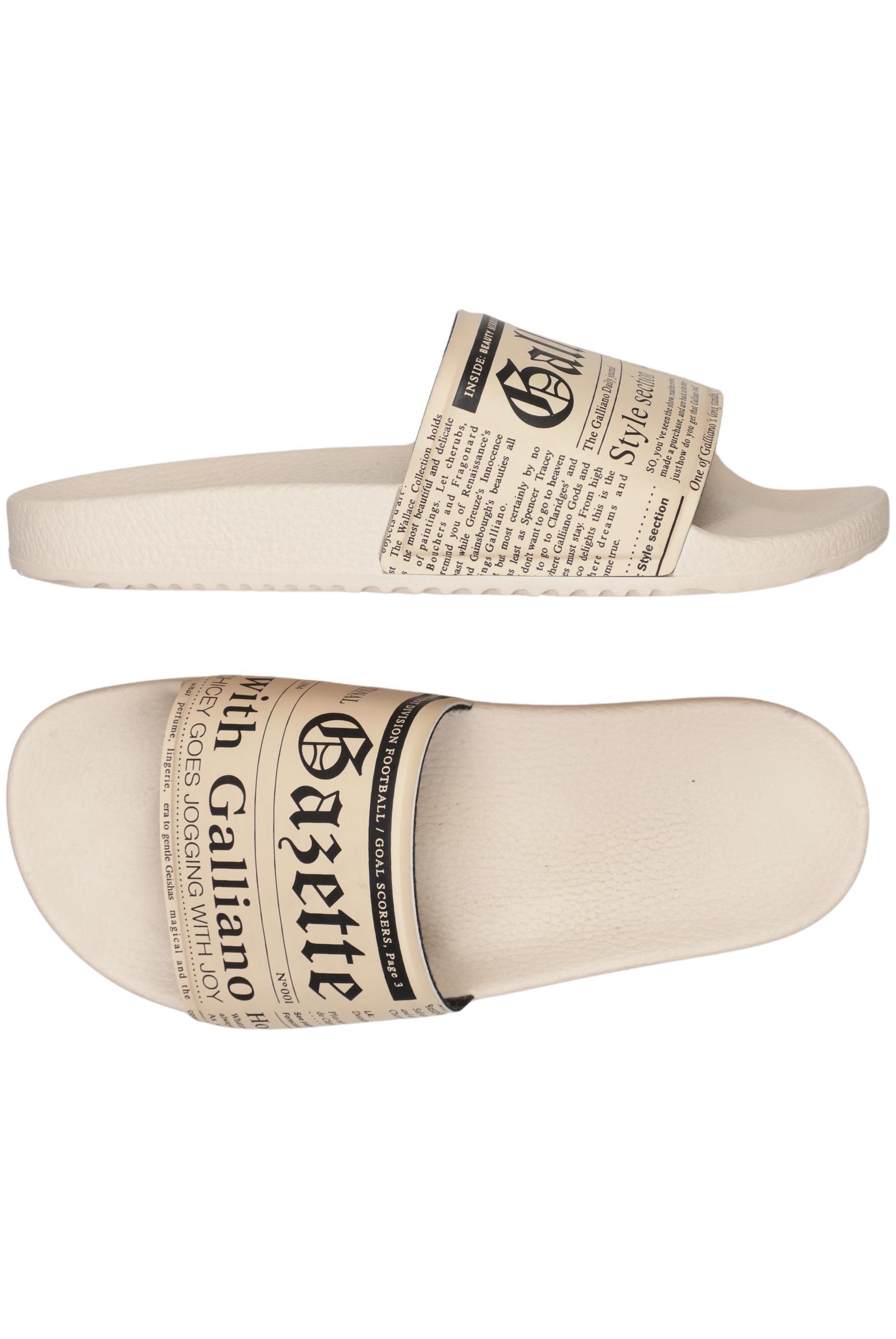 

John Galliano Damen Sandale, beige, Gr. 38