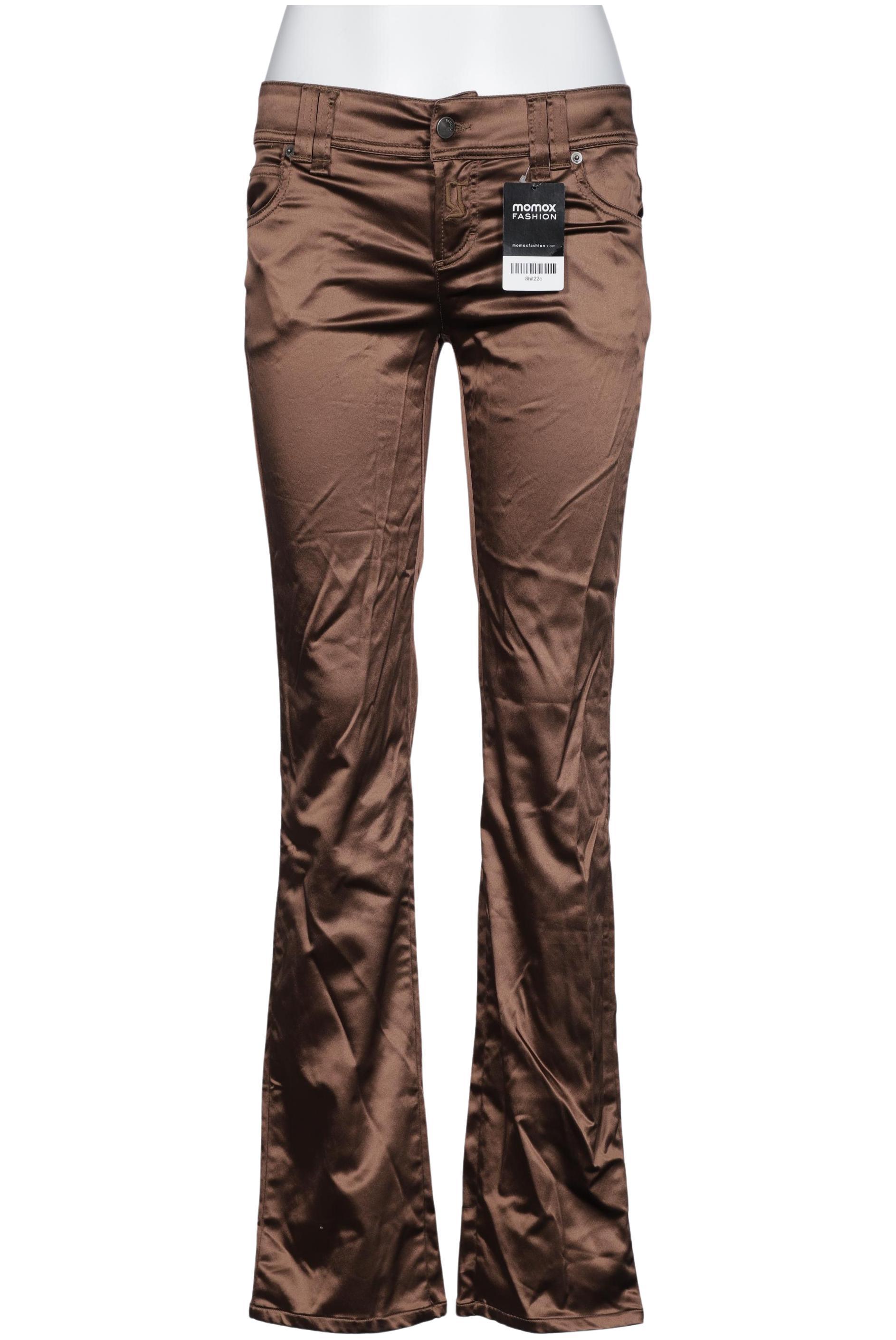 

John Galliano Damen Stoffhose, braun, Gr. 30