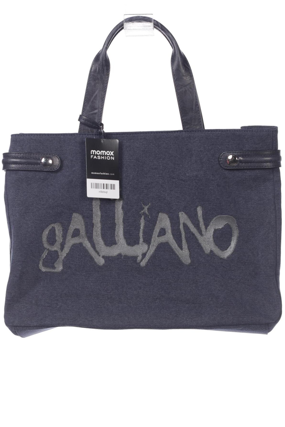 

John Galliano Damen Handtasche, marineblau