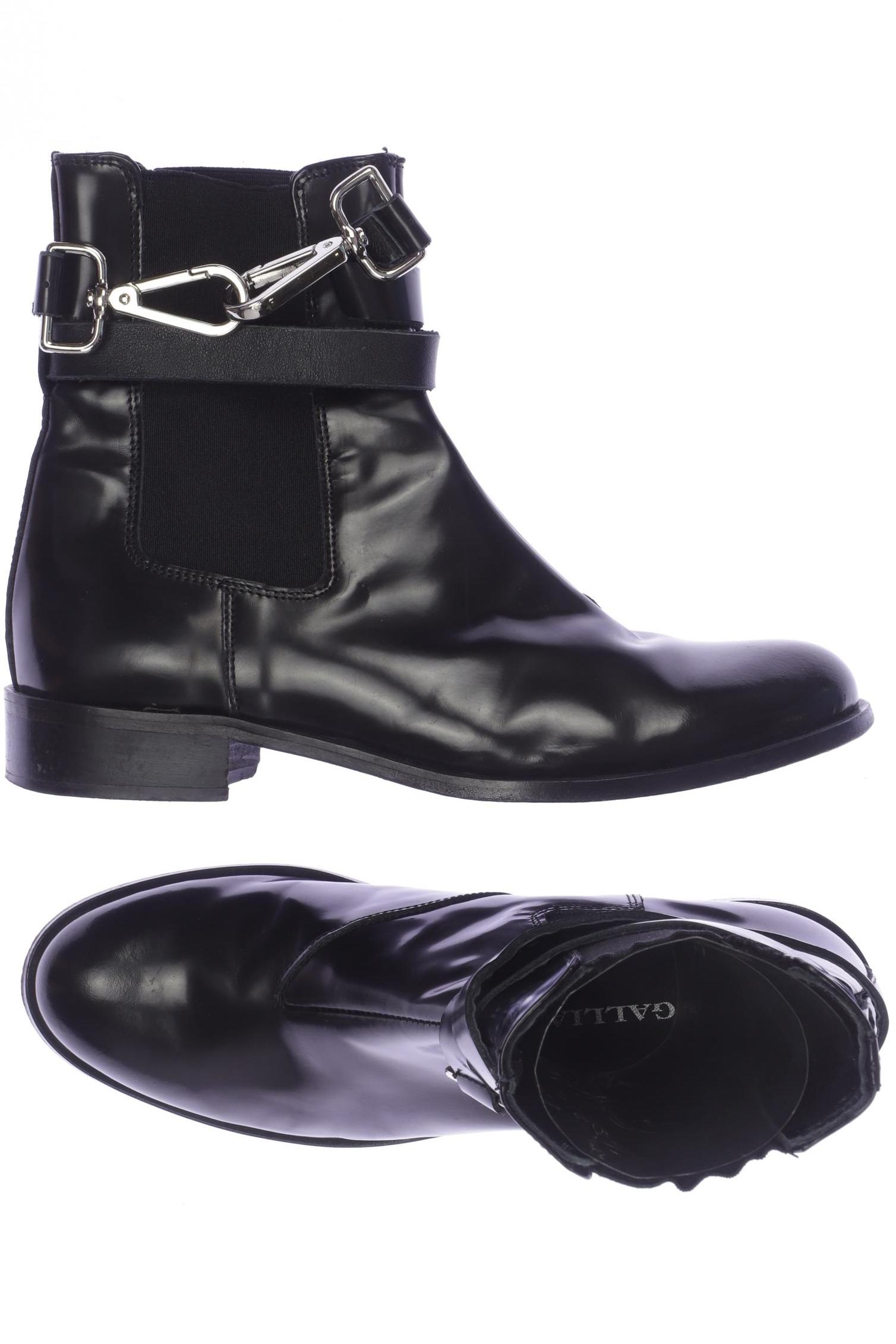 Thumbnail - John Galliano Damen Stiefelette, schwarz, Gr. 38
