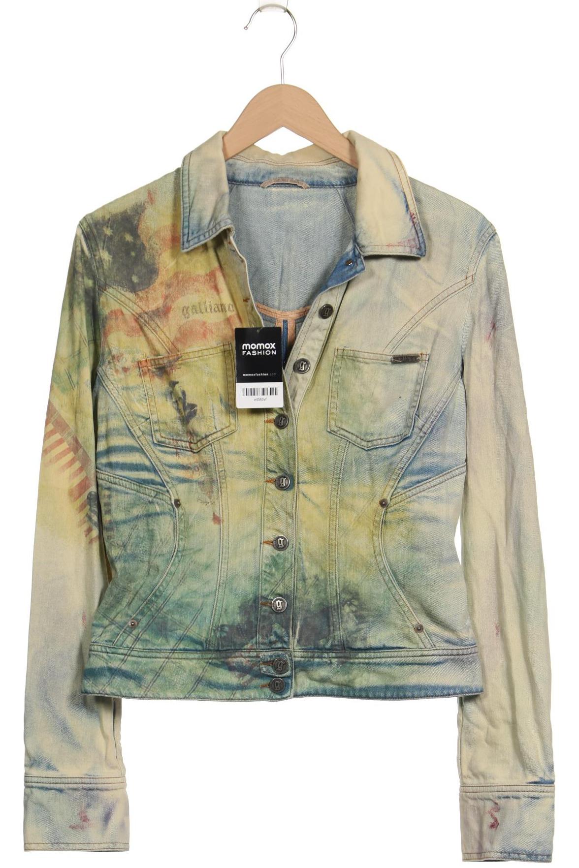 

John Galliano Damen Jacke, mehrfarbig, Gr. 46
