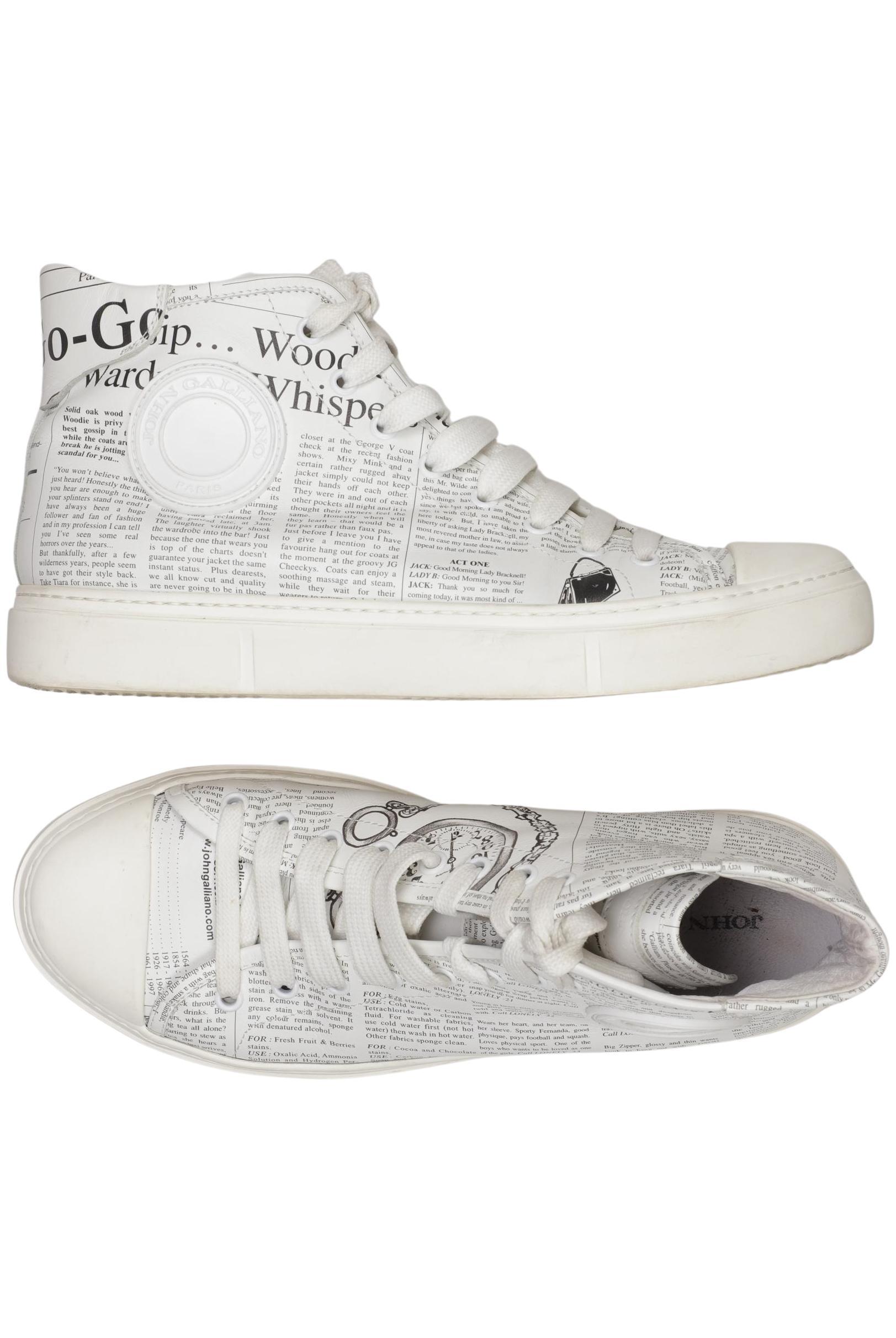 

John Galliano Damen Sneakers, weiß, Gr. 41