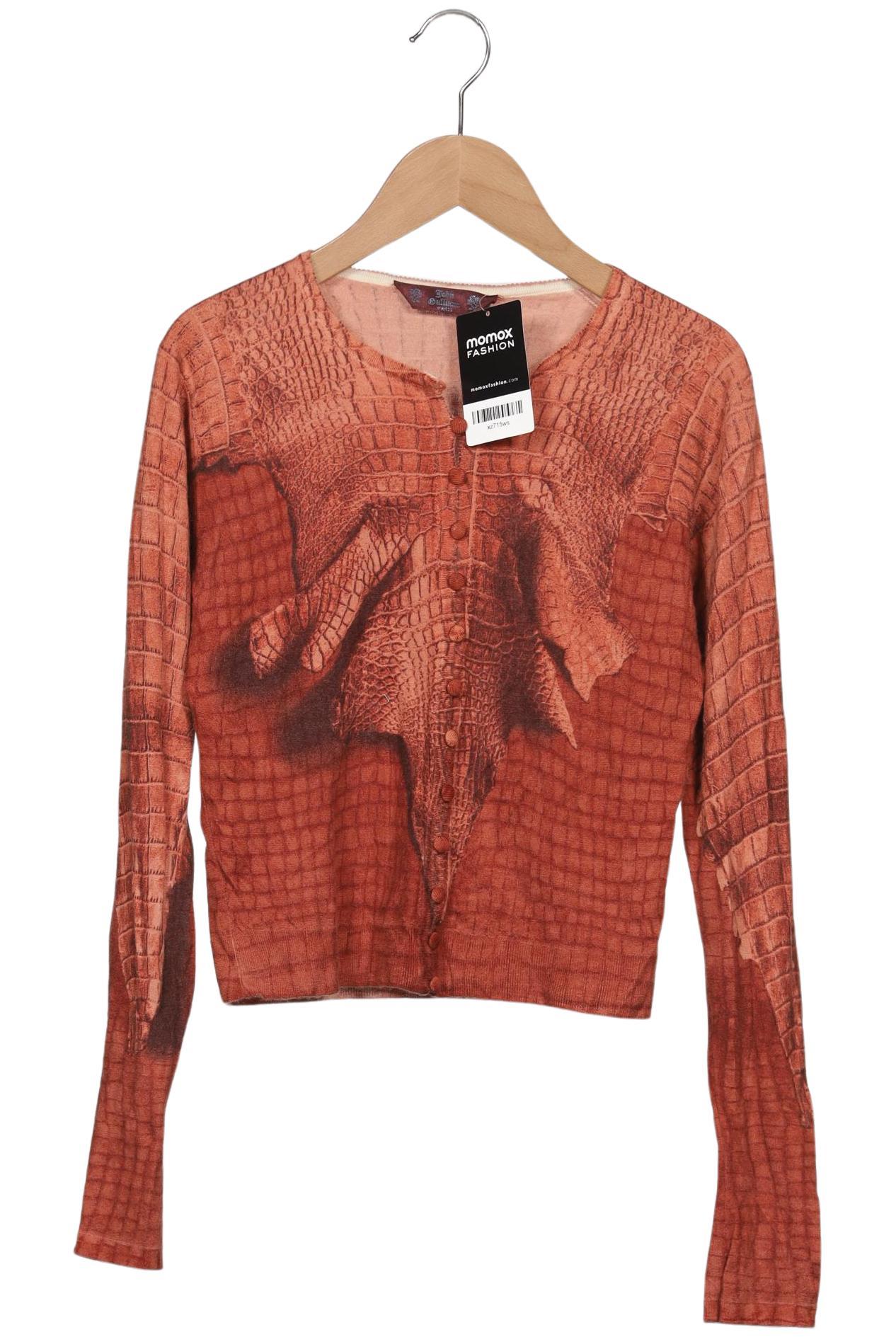 

John Galliano Damen Strickjacke, braun, Gr. 38