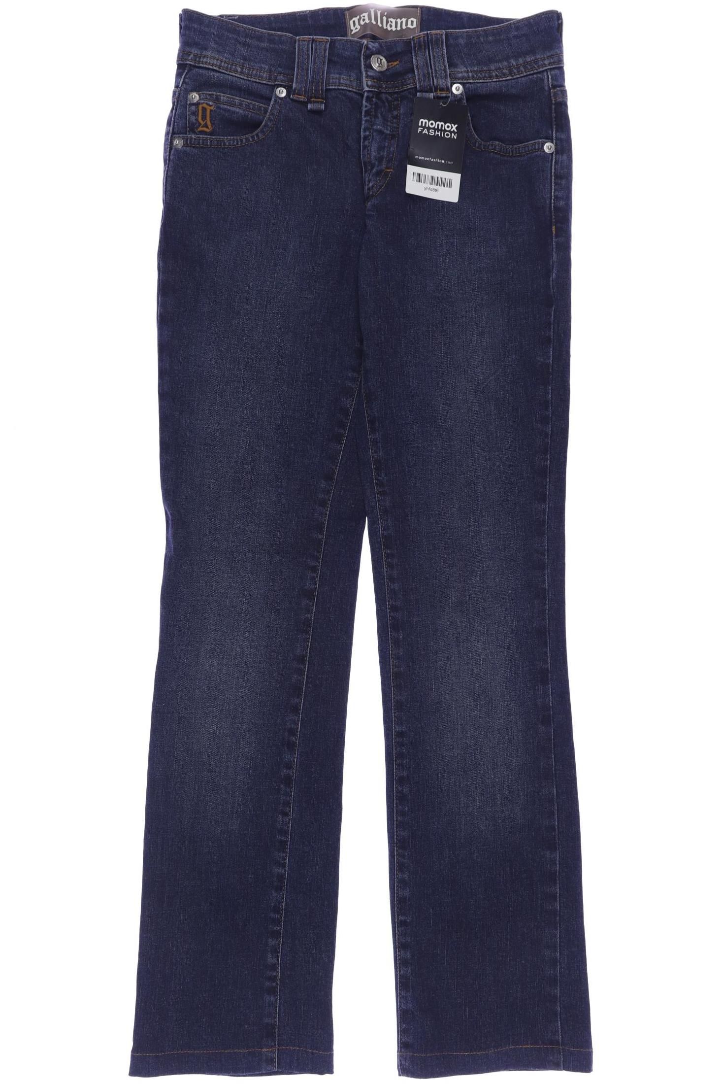 

John Galliano Damen Jeans, marineblau, Gr. 26