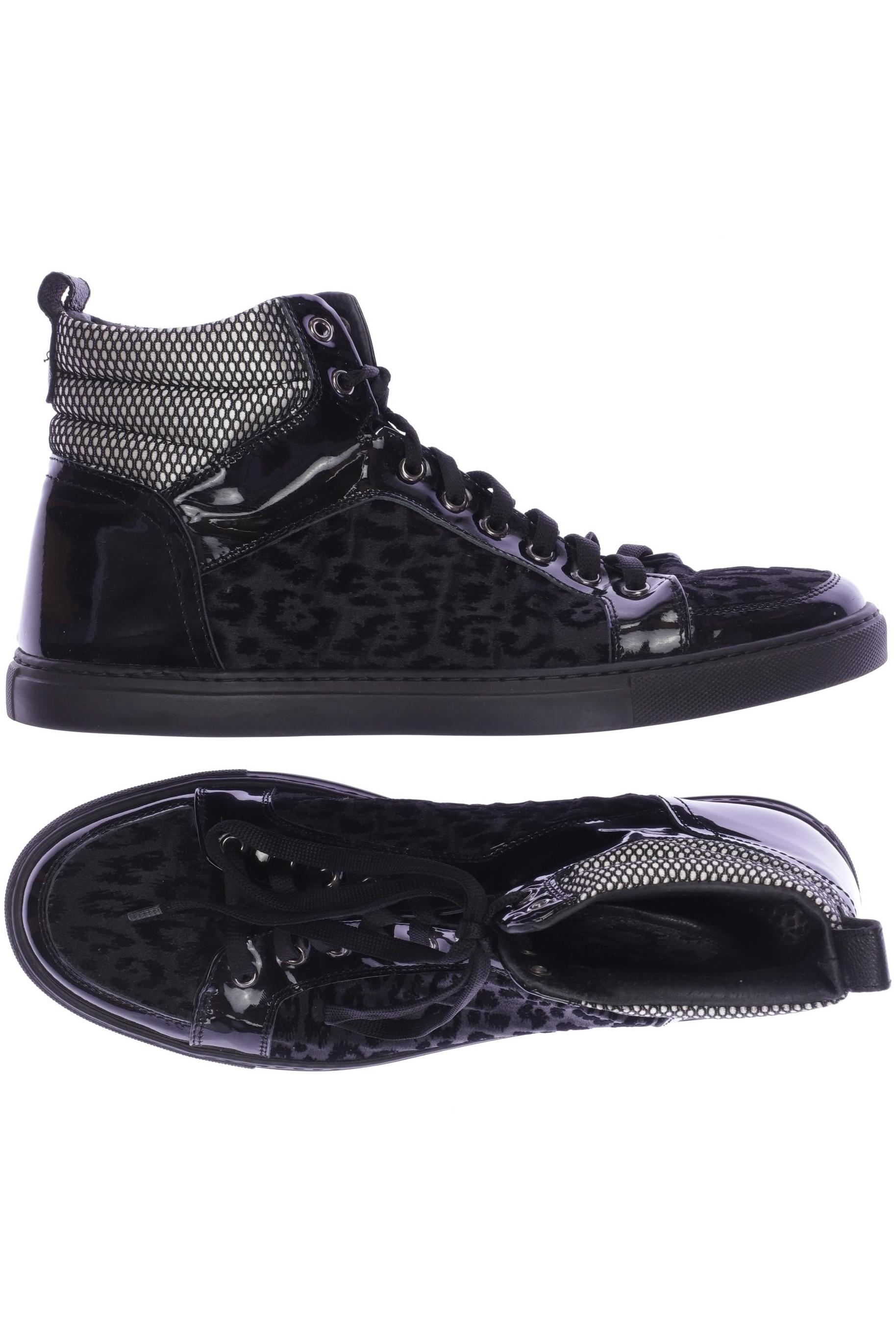 

John Galliano Herren Sneakers, schwarz, Gr. 45