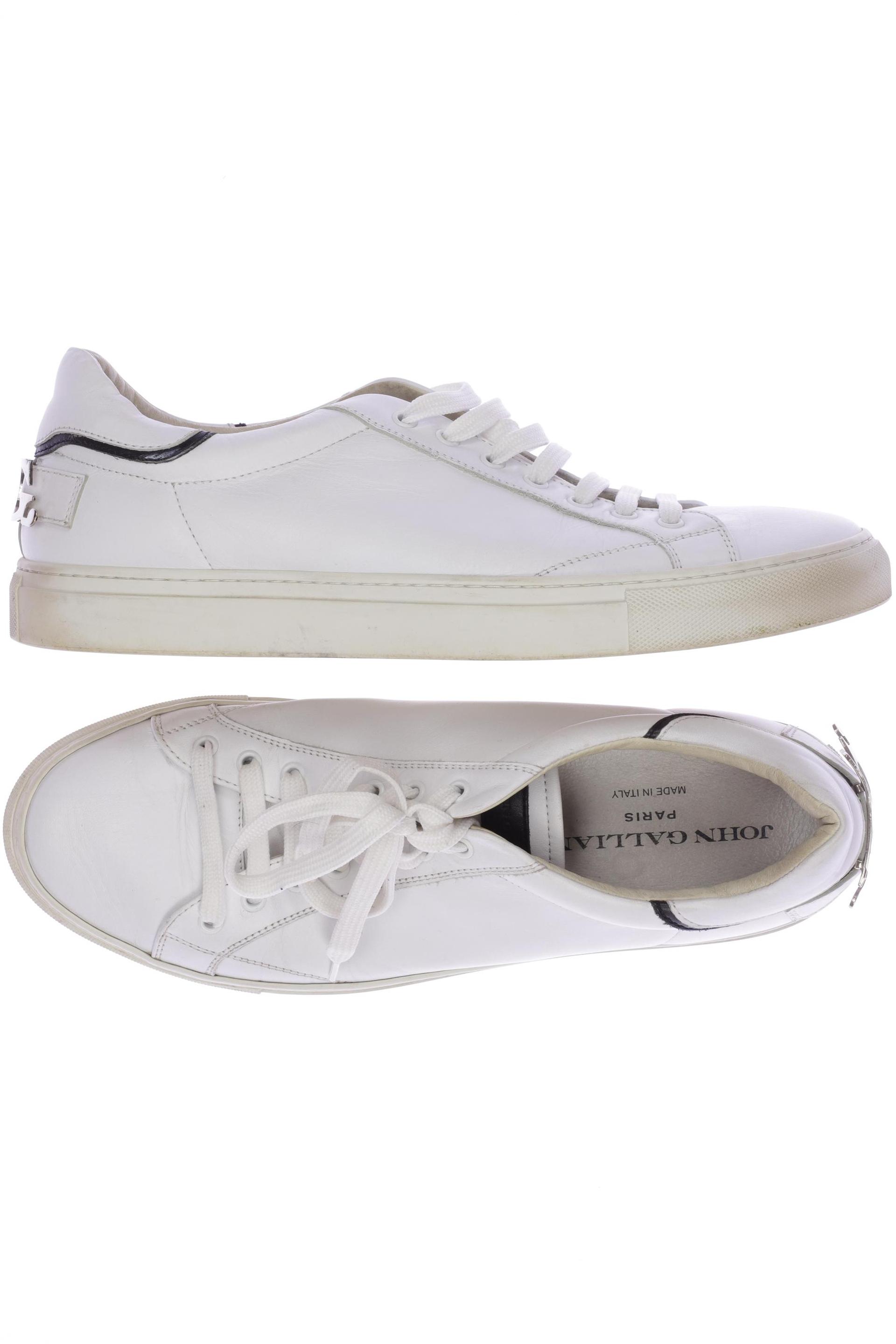 

John Galliano Herren Sneakers, weiß, Gr. 45