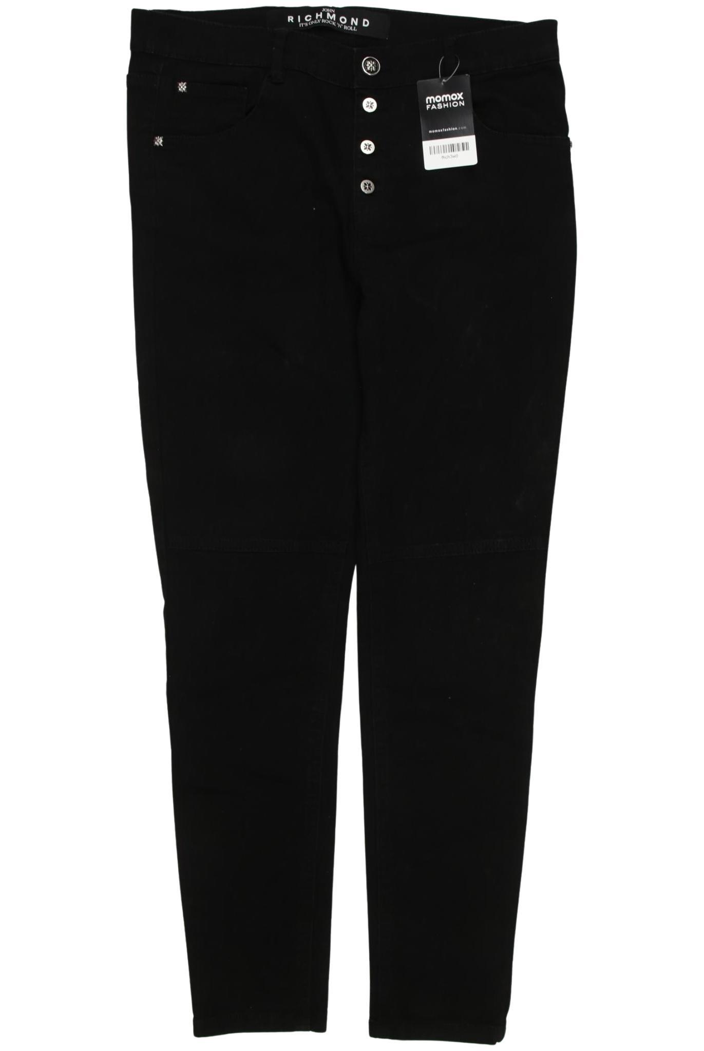 

John Richmond Damen Jeans, schwarz, Gr. 32