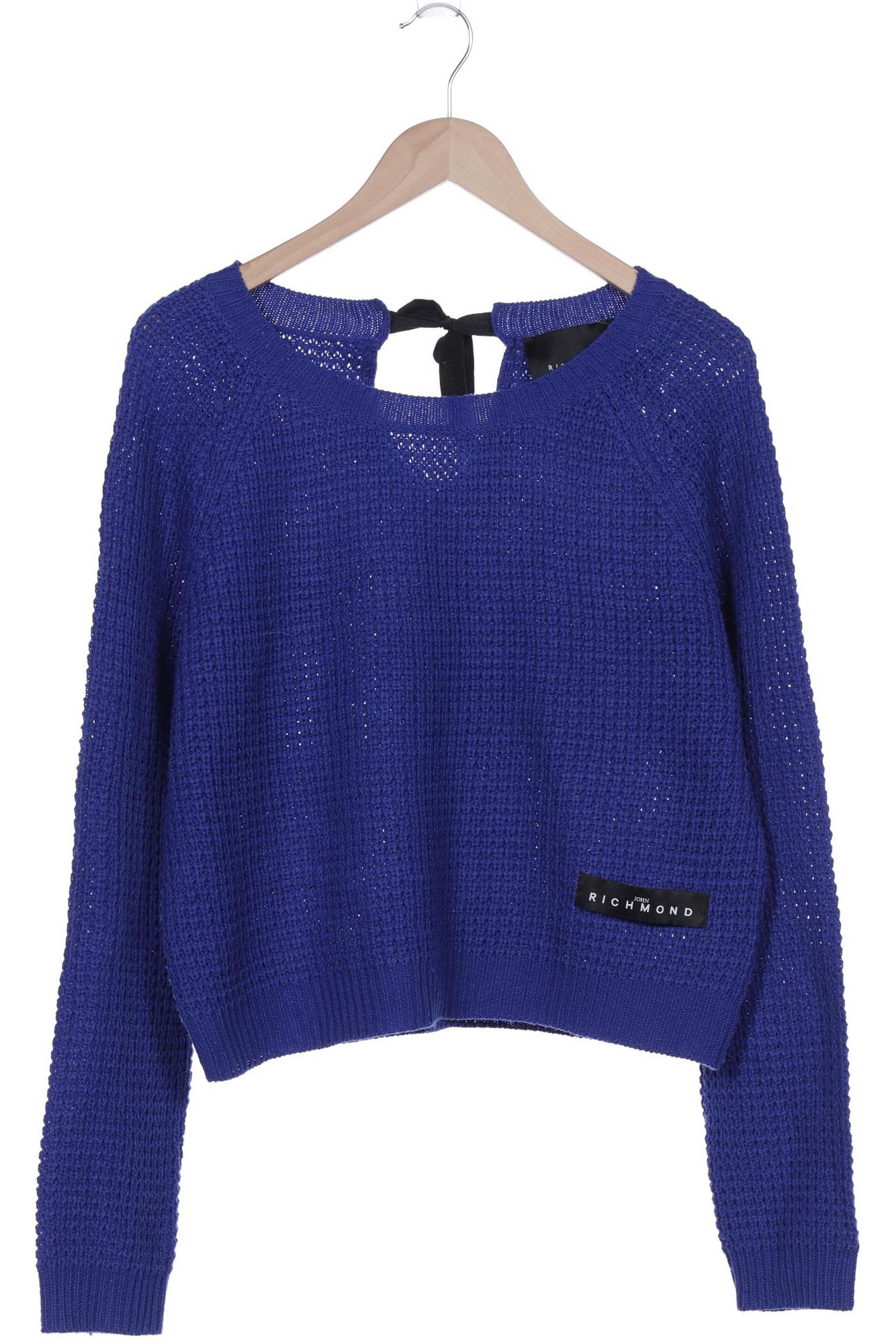 

John Richmond Damen Pullover, marineblau, Gr. 44