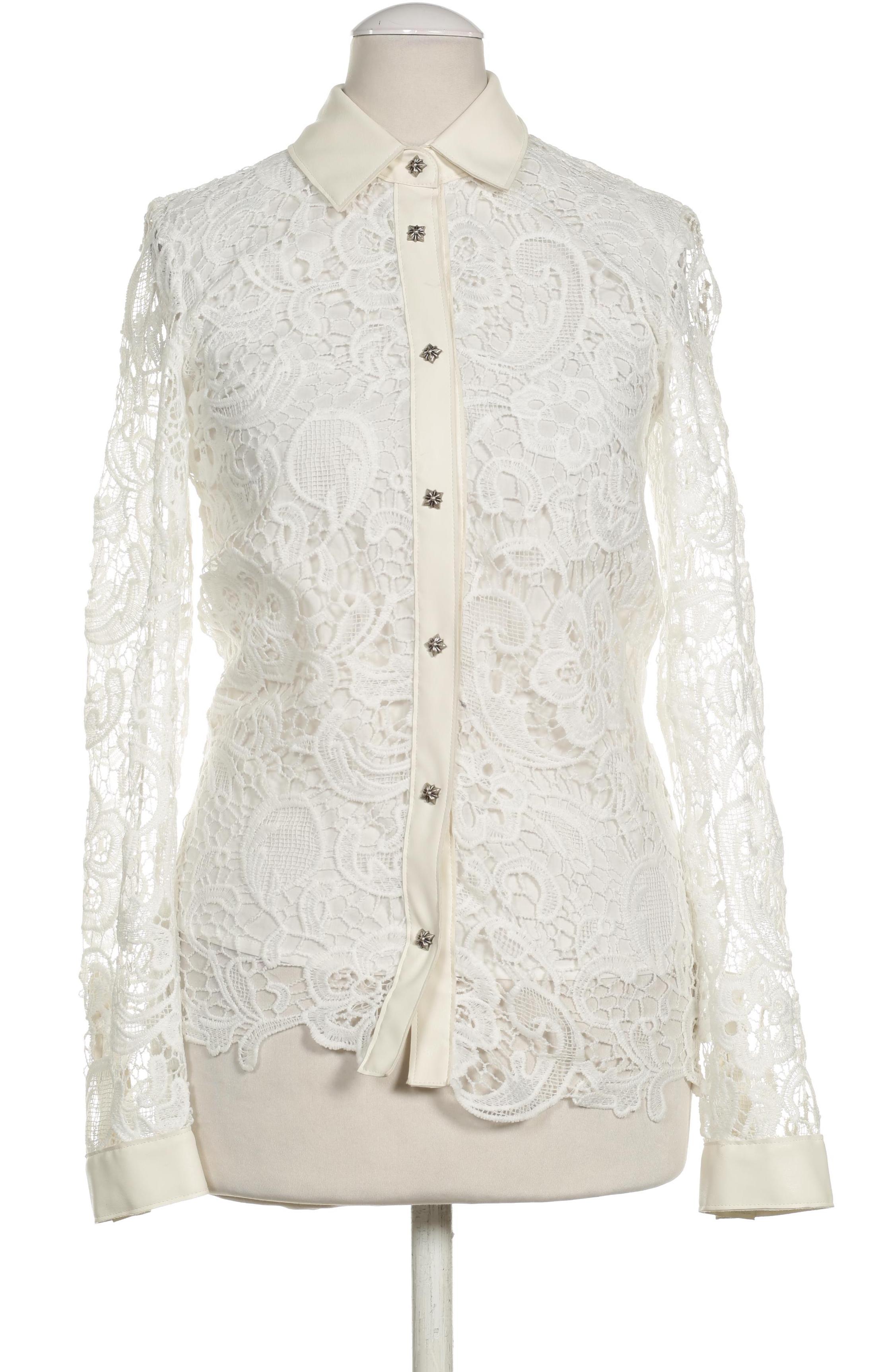 

John Richmond Damen Bluse, weiß, Gr. 12