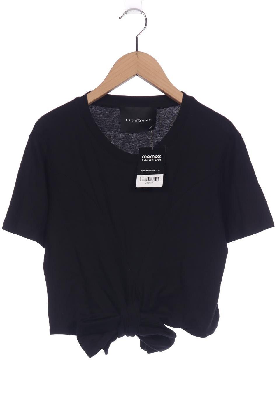 

John Richmond Damen T-Shirt, schwarz, Gr. 36