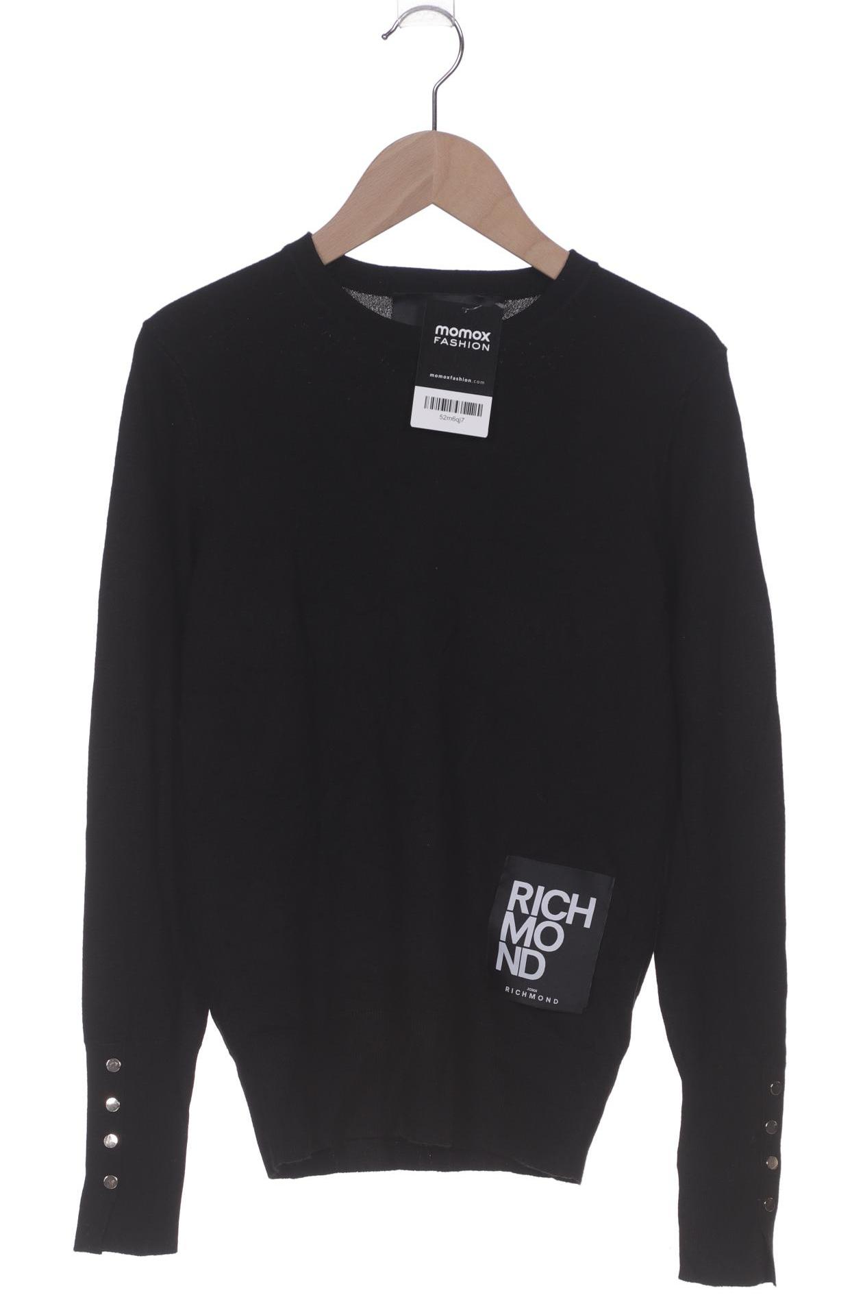 

John Richmond Damen Pullover, schwarz, Gr. 36