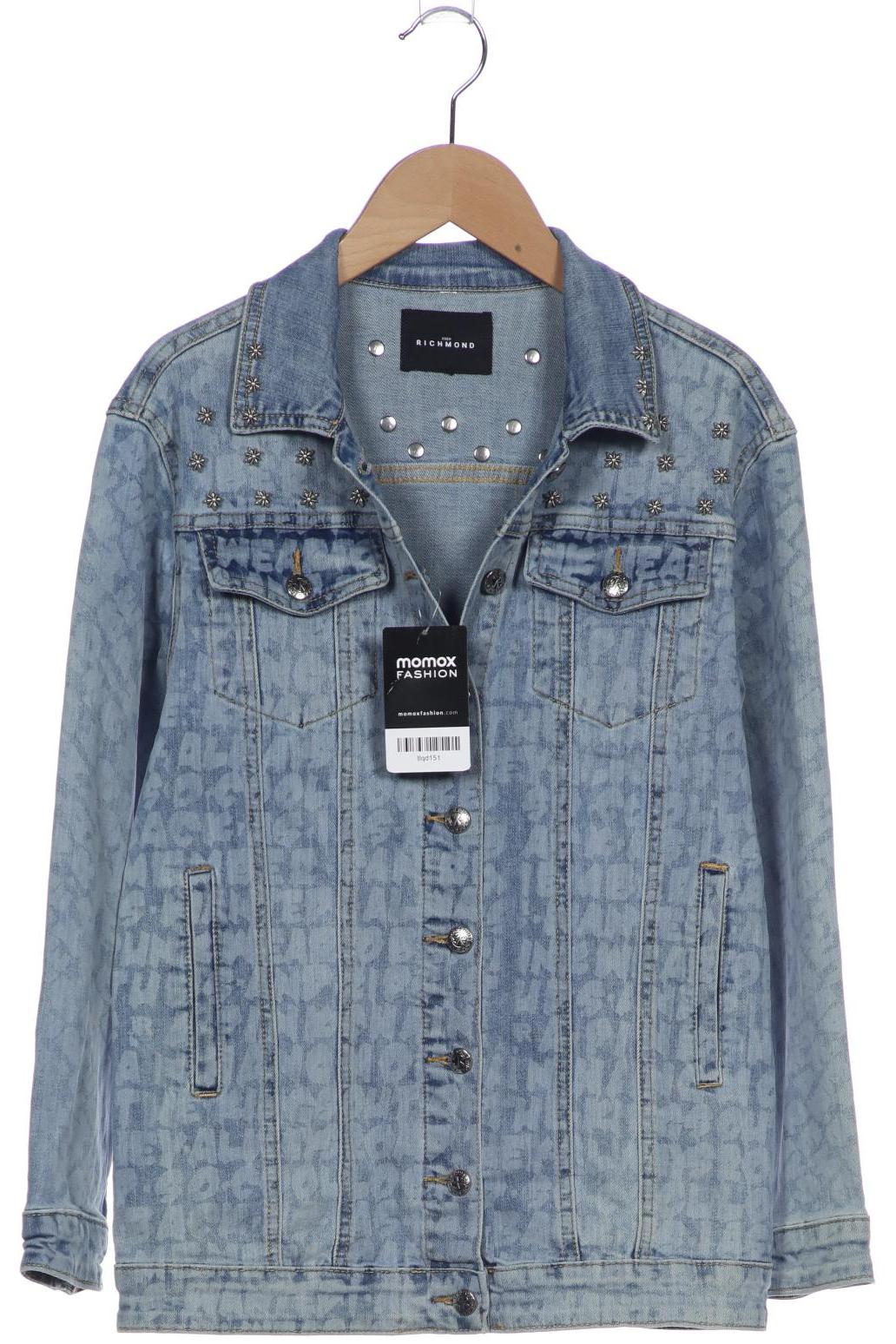 

John Richmond Damen Jacke, blau, Gr. 36