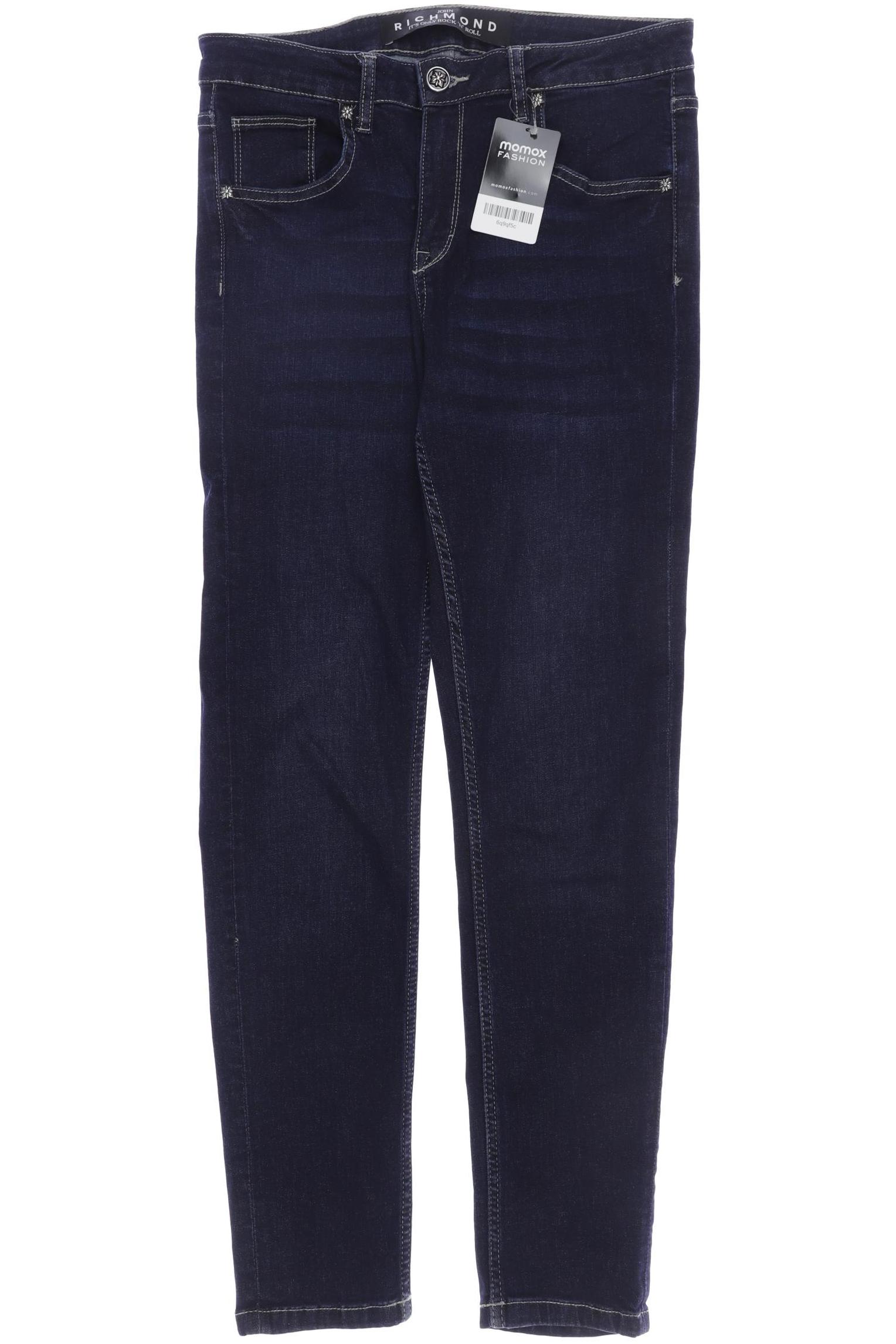 

John Richmond Damen Jeans, marineblau, Gr. 30