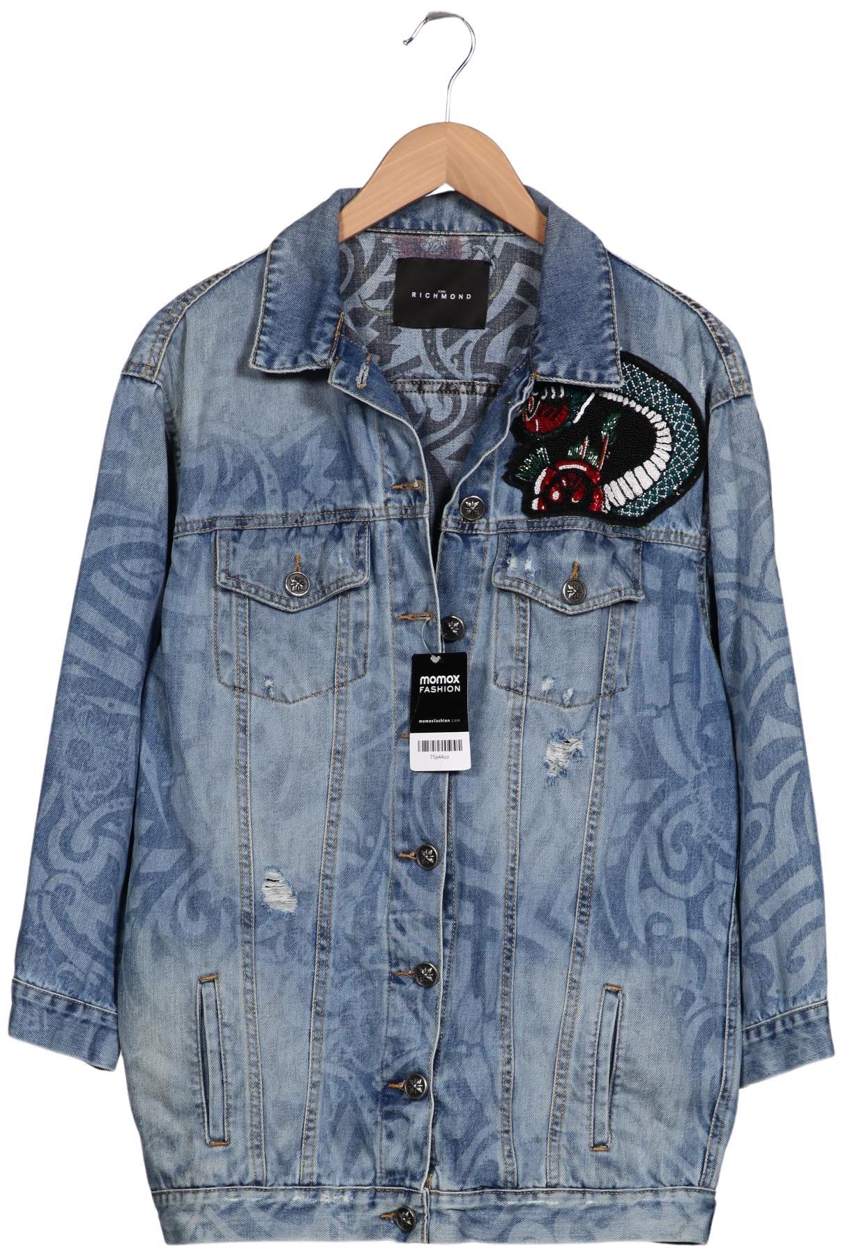 

John Richmond Damen Jacke, hellblau, Gr. 36