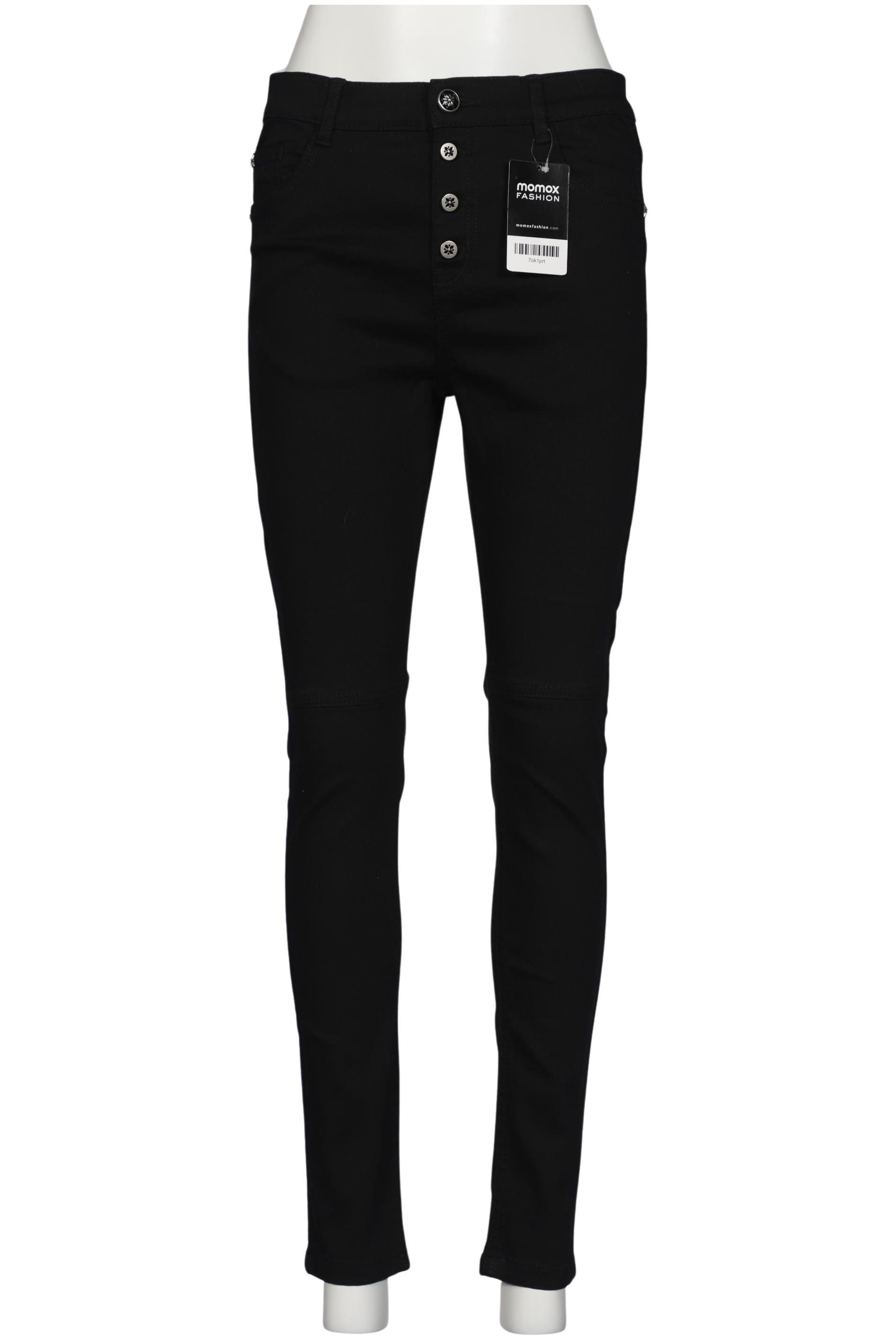 

John Richmond Damen Stoffhose, schwarz, Gr. 28