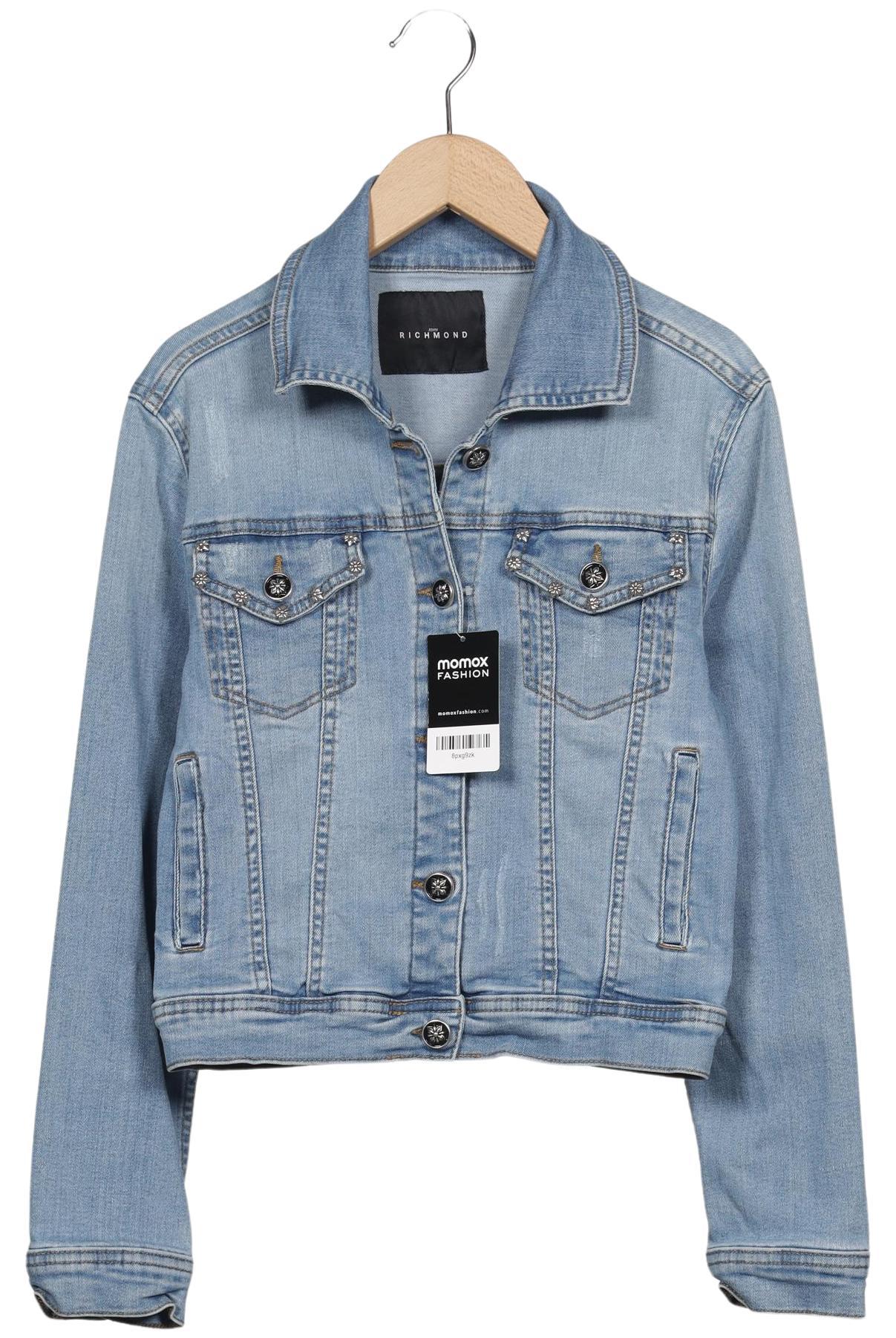 

John Richmond Damen Jacke, hellblau, Gr. 36