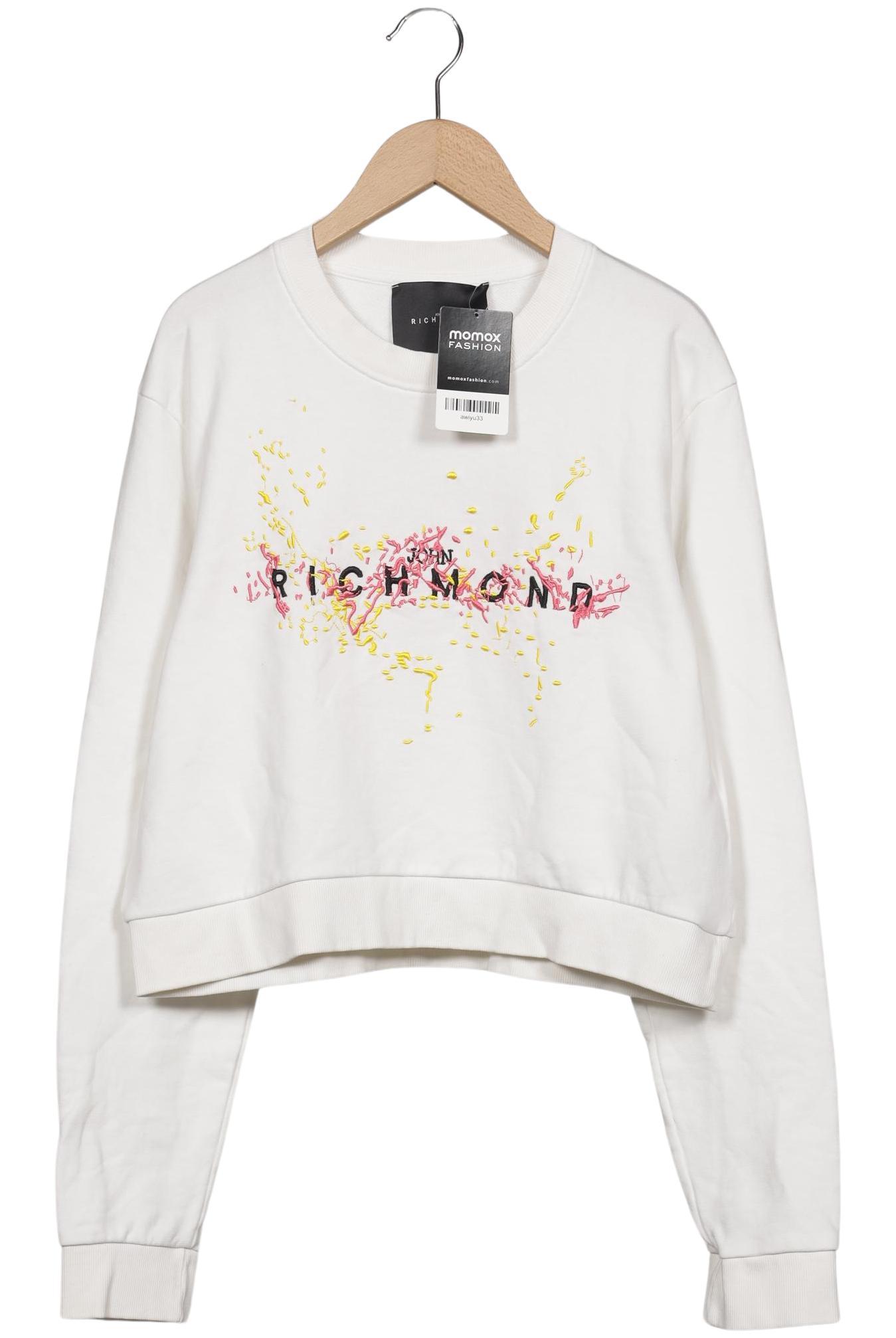 

John Richmond Damen Sweatshirt, weiß, Gr. 42