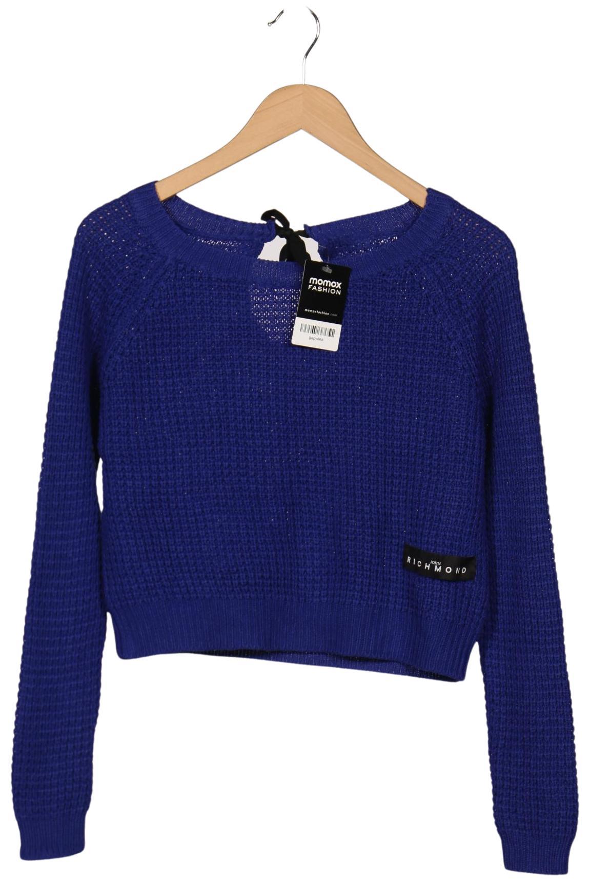 

John Richmond Damen Pullover, marineblau, Gr. 38