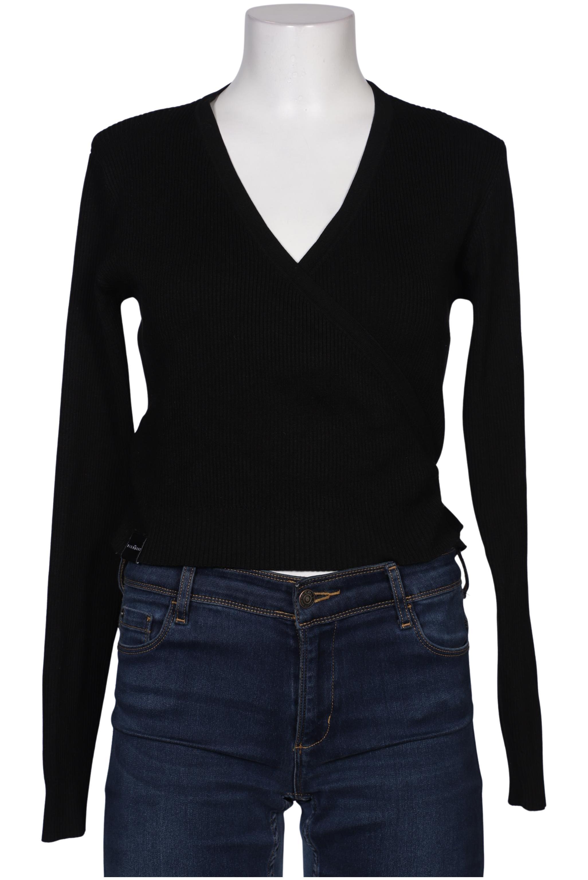 

John Richmond Damen Strickjacke, schwarz, Gr. 42