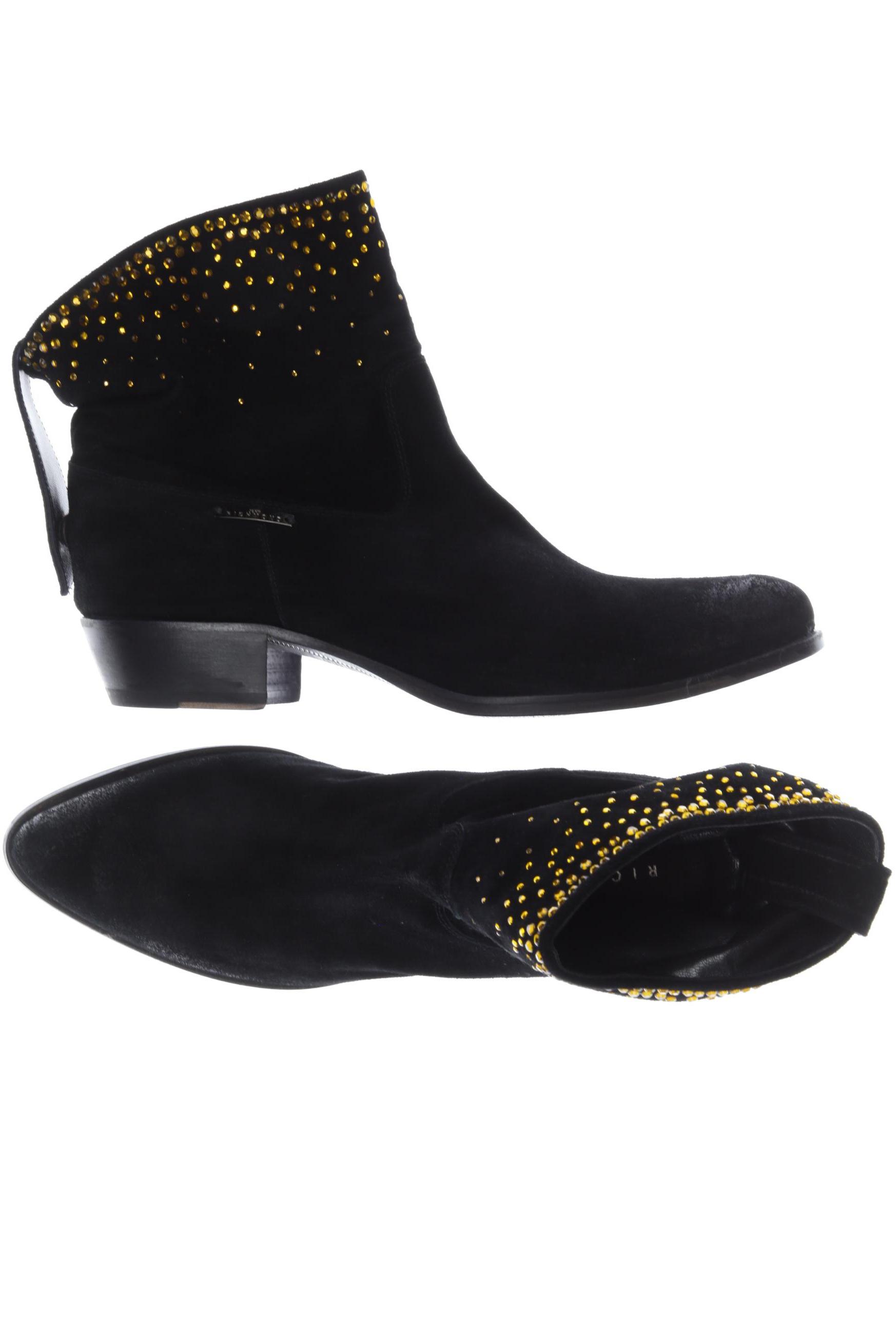 

John Richmond Damen Stiefelette, schwarz, Gr. 40