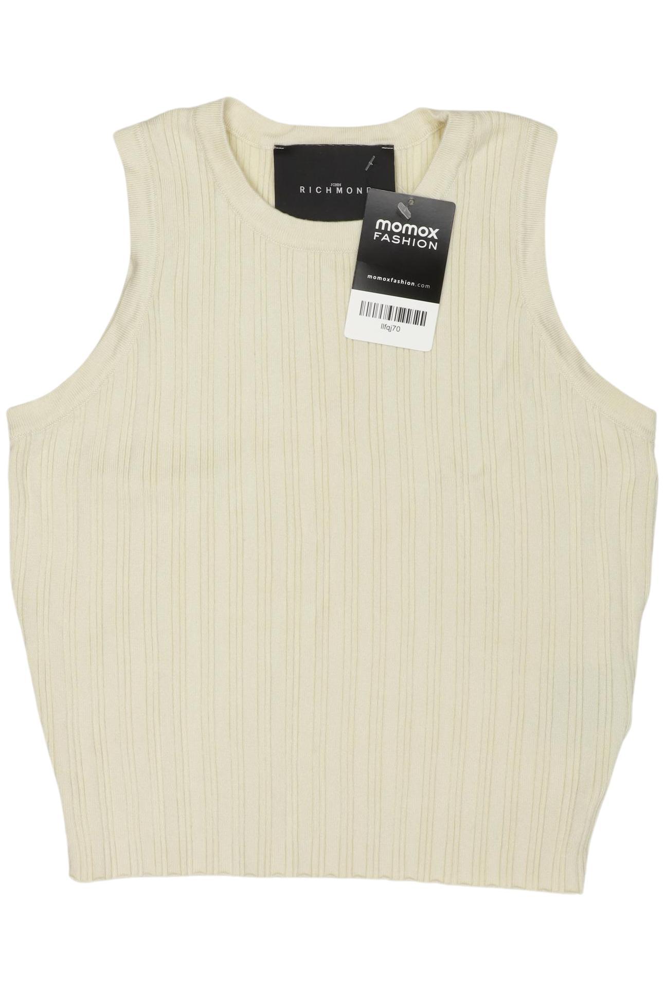 

John Richmond Damen Top, cremeweiß, Gr. 38