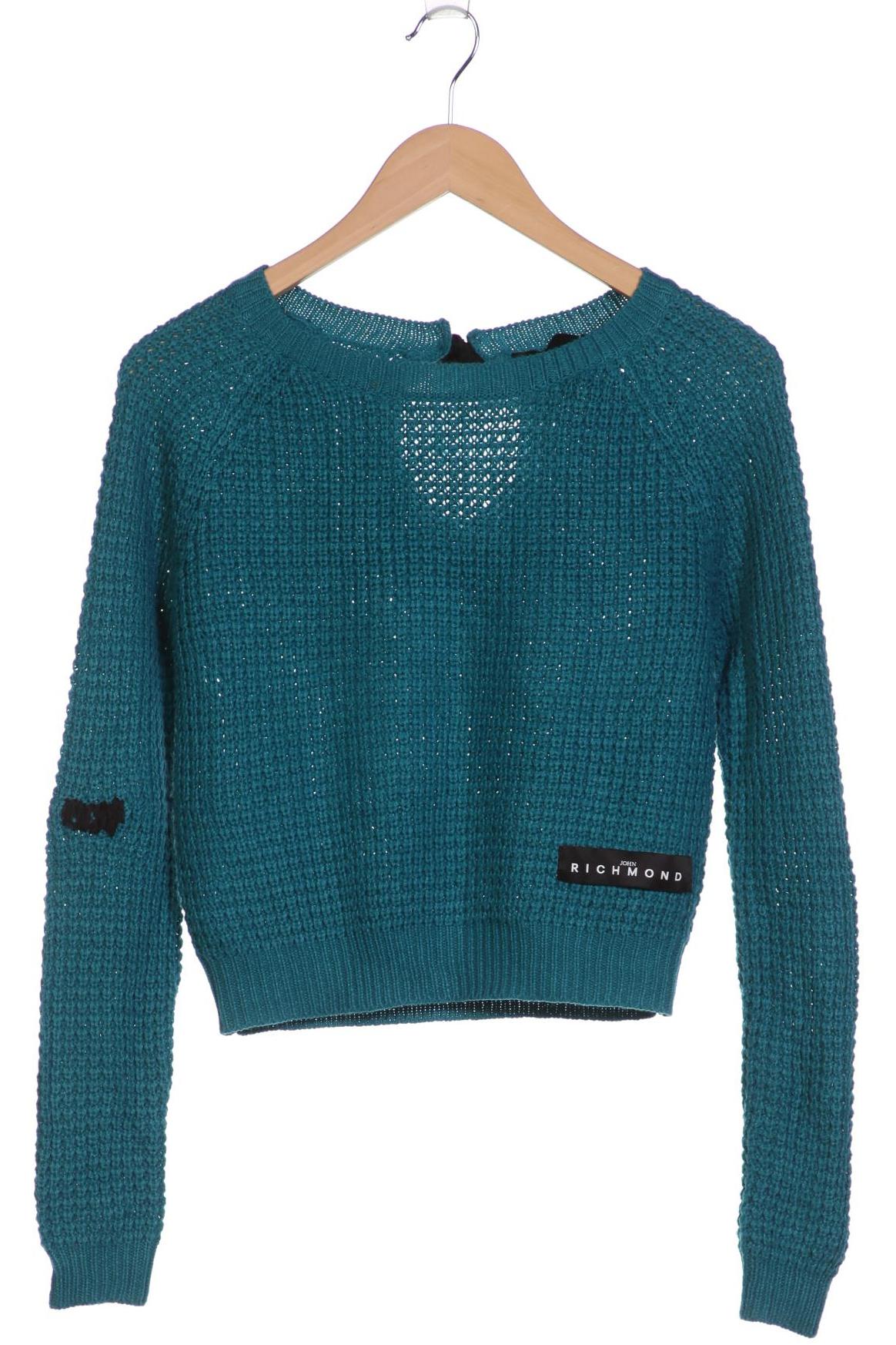 

John Richmond Damen Pullover, türkis, Gr. 36