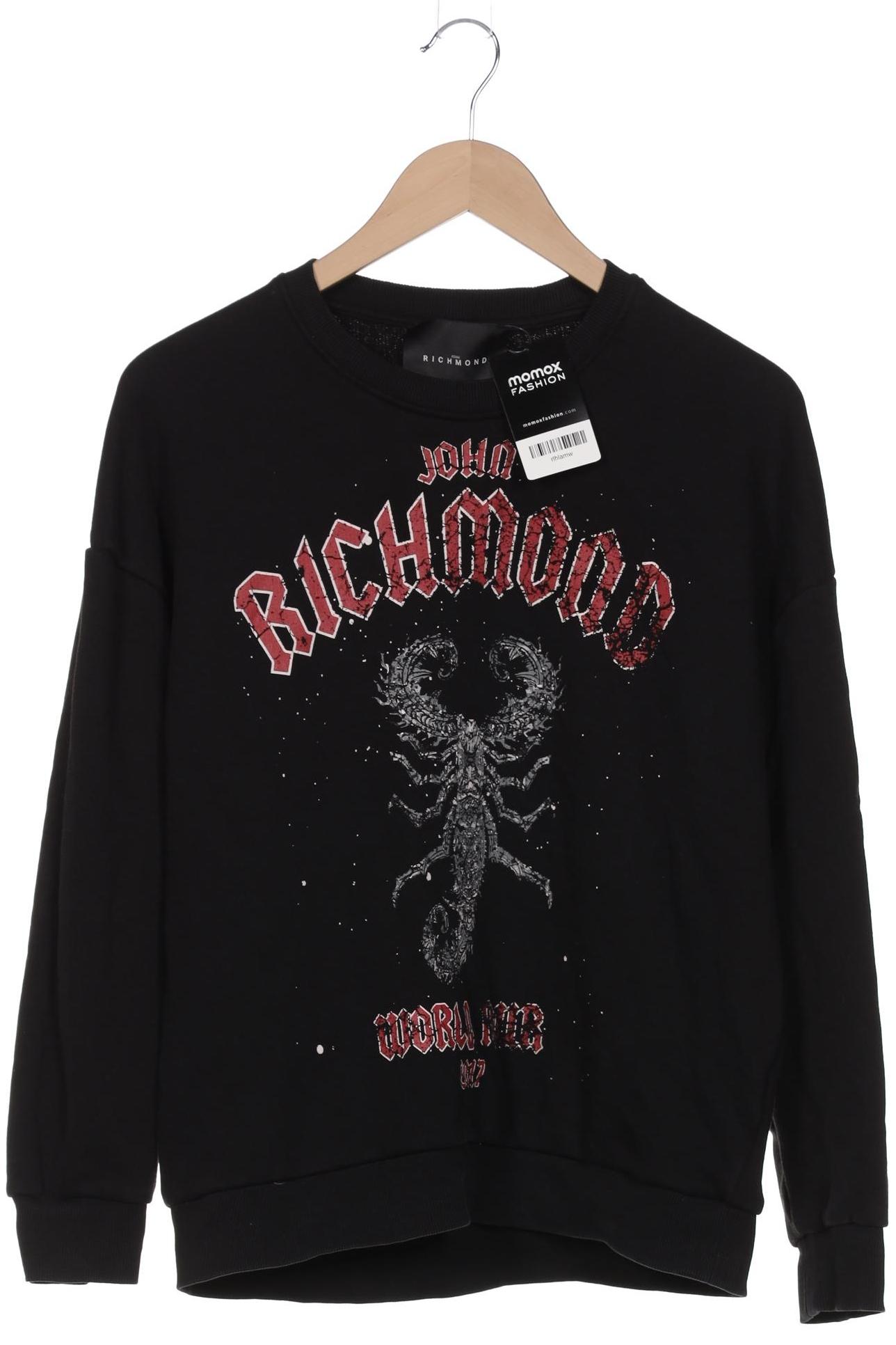 

John Richmond Damen Sweatshirt, schwarz, Gr. 38