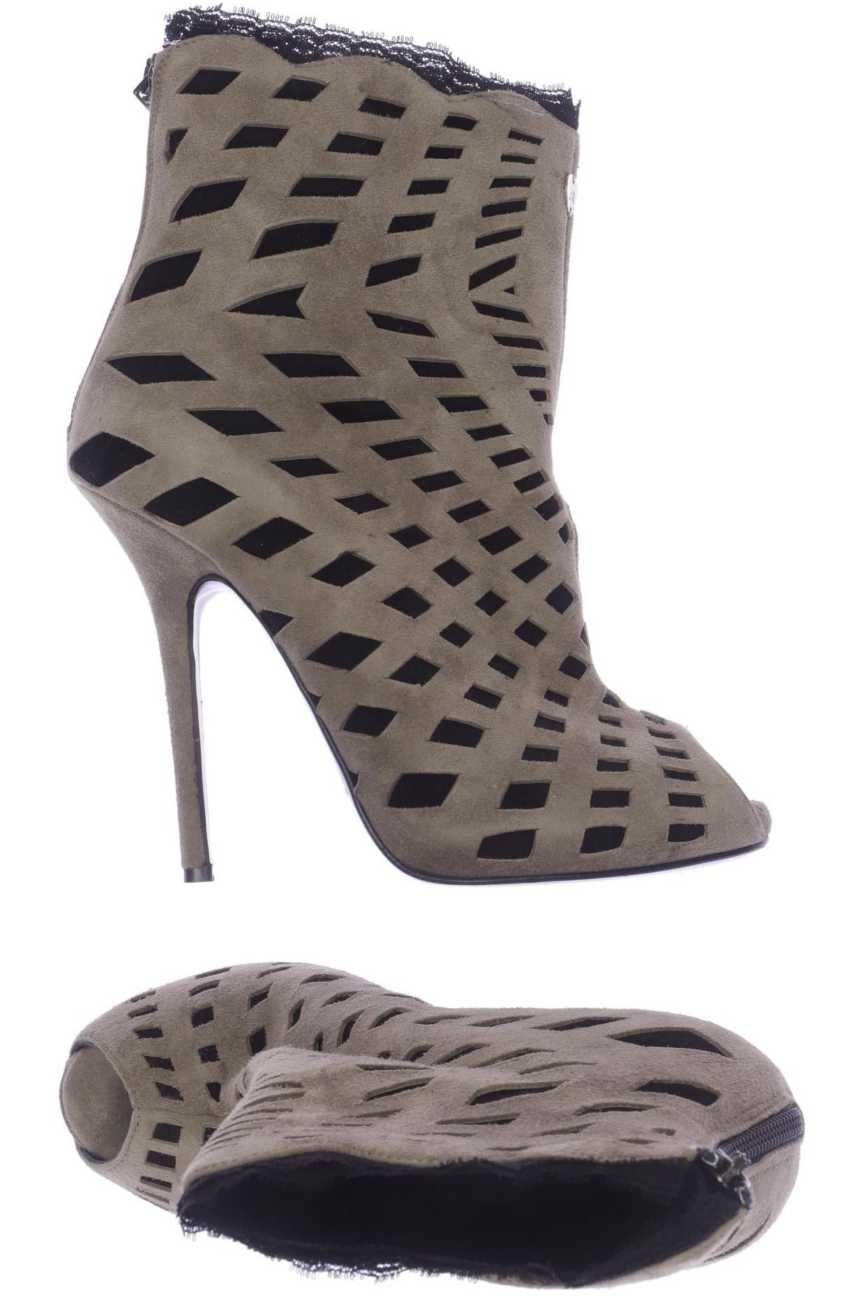 

John Richmond Damen Stiefelette, beige, Gr. 37.5