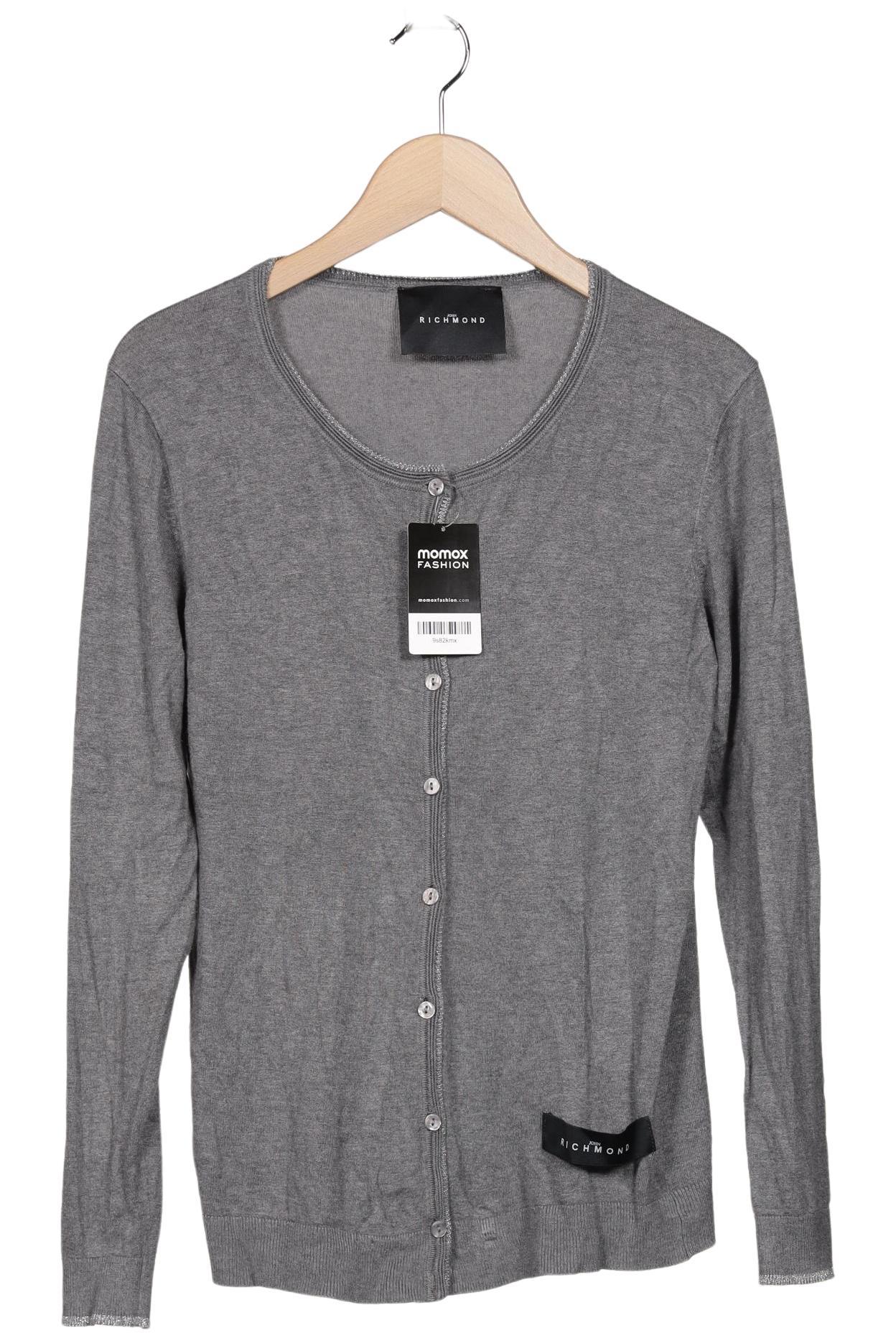 

John Richmond Damen Strickjacke, grau, Gr. 44