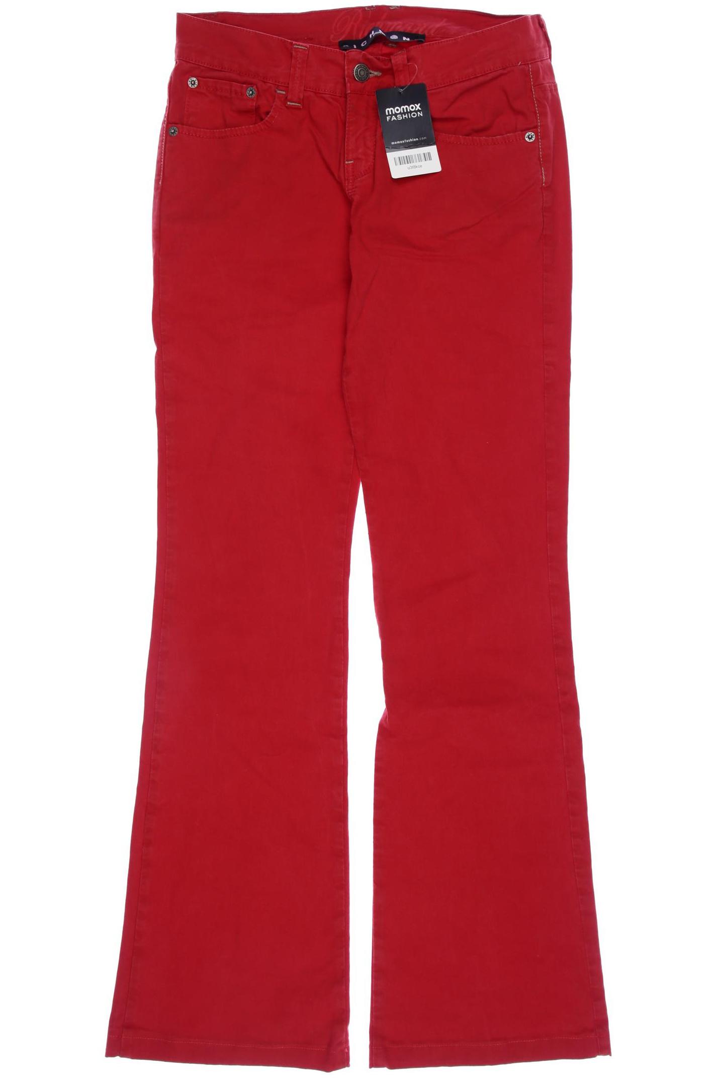 

John Richmond Damen Jeans, rot, Gr. 27